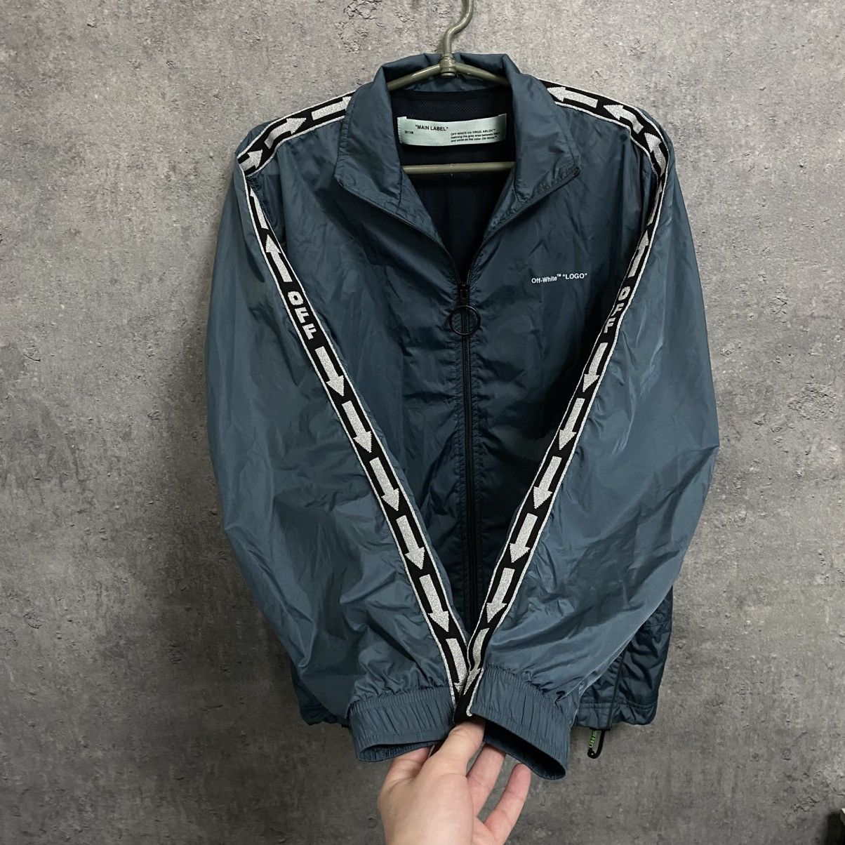 Off-White Off White Light Nylon Track Jacket Size US S / EU 44-46 / 1 - 6 Thumbnail