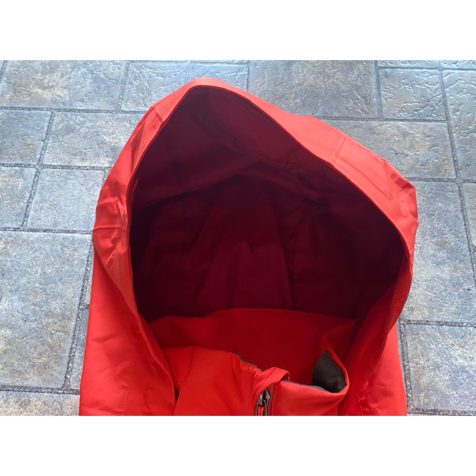 Patagonia Patagonia Jacket Womens XS Red/Orange H2NO Recco Full Zip Hooded Outdoor Ski Size XS / US 0-2 / IT 36-38 - 5 Thumbnail