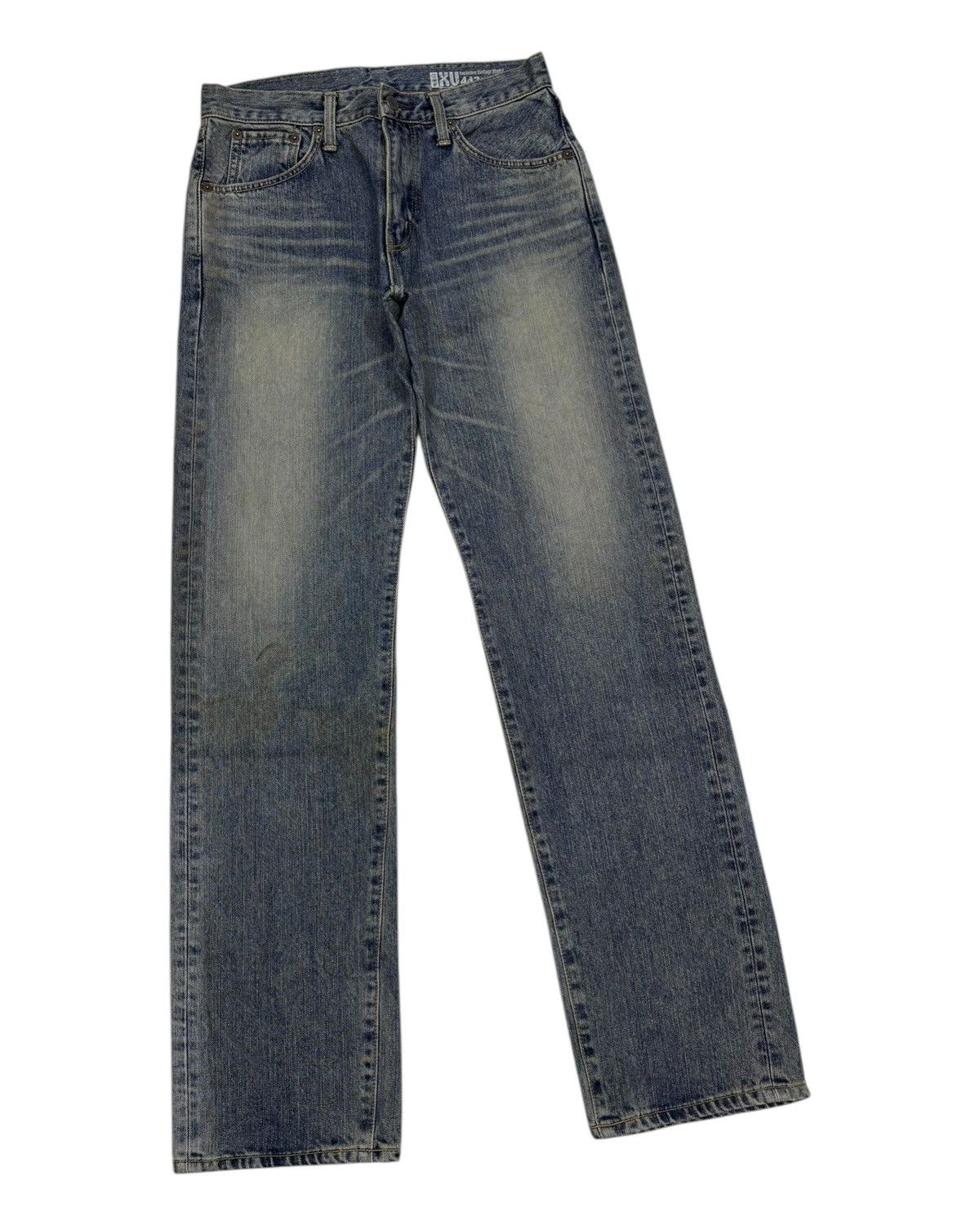 14th Addiction 🔥EDWIN EXCLUSIVE VINTAGE MODEL XU DISTRESSED DENIM JEANS Size US 30 / EU 46 - 5 Thumbnail