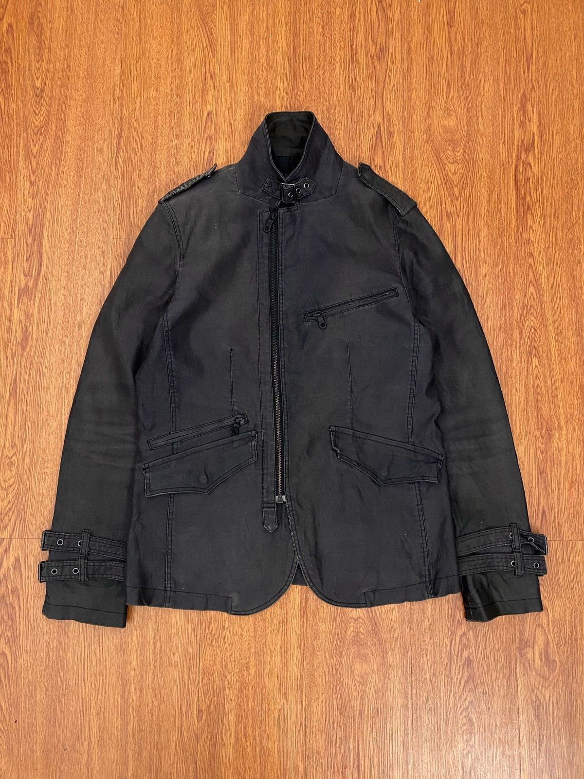 If Six Was Nine × Japanese Brand × Morgan Homme Morgan homme punk biker jacket Size US M / EU 48-50 / 2 - 3 Thumbnail