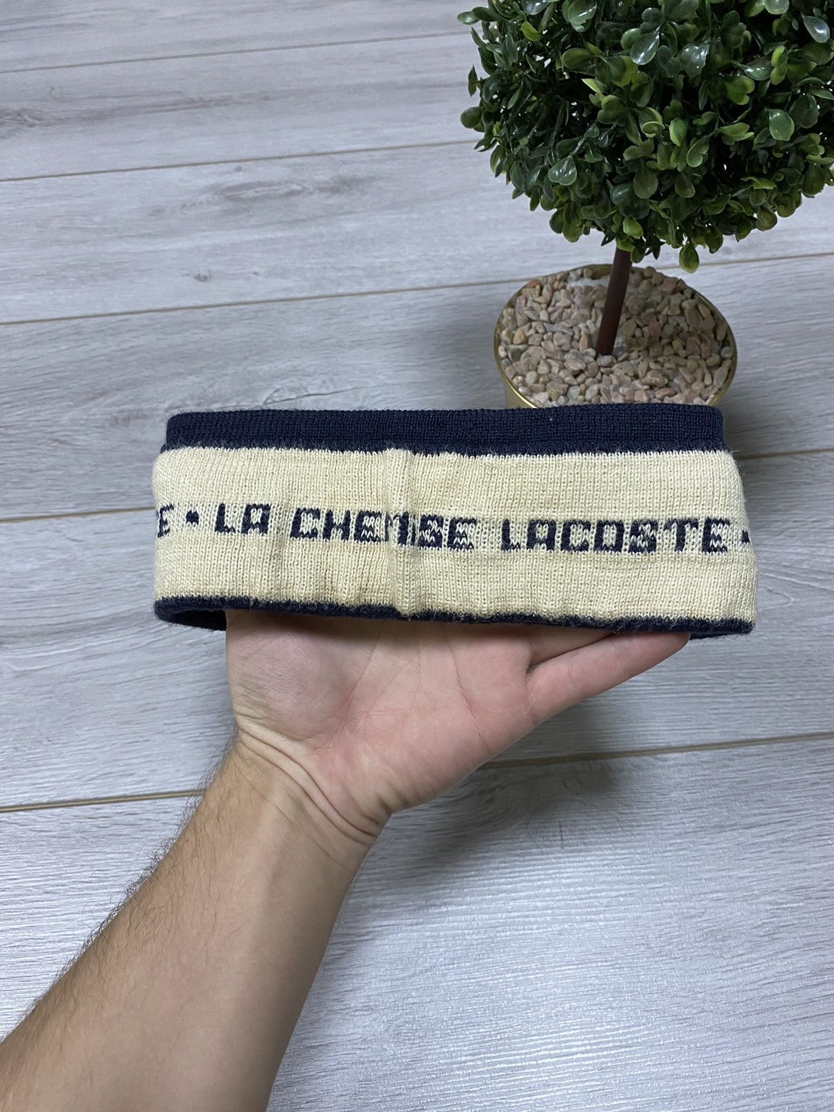 Lacoste Lacoste Chemise RARE vintage wool headband Size ONE SIZE - 3 Thumbnail