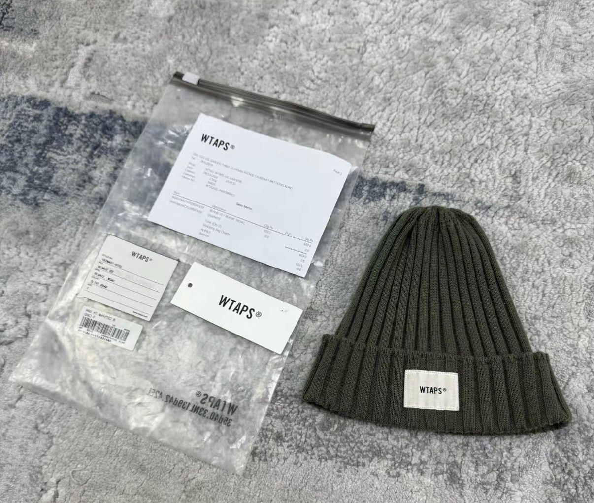 Wtaps WTAPS 18AW White Label BEANIE 02 Beanie J16 Size ONE SIZE - 3 Thumbnail