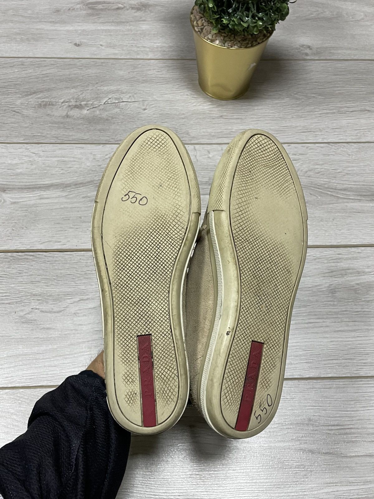 Prada Prada leather sneakers Size US 6.5 / IT 36.5 - 8 Thumbnail
