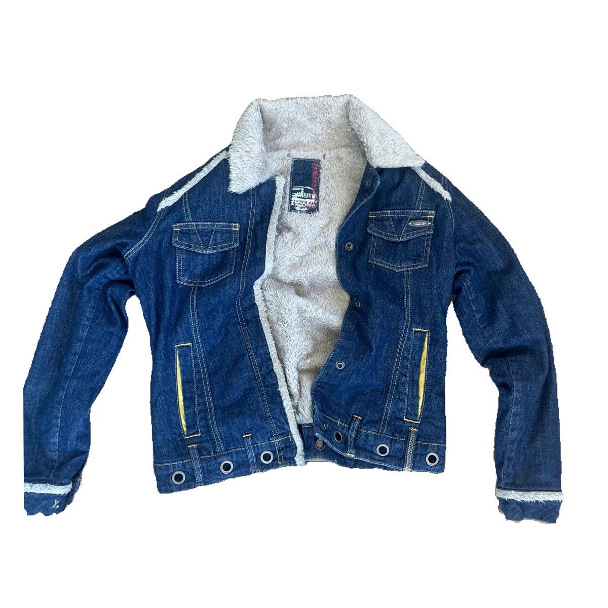 Vintage Oakley Sherpa-Lined Denim Jacket 00s 90s