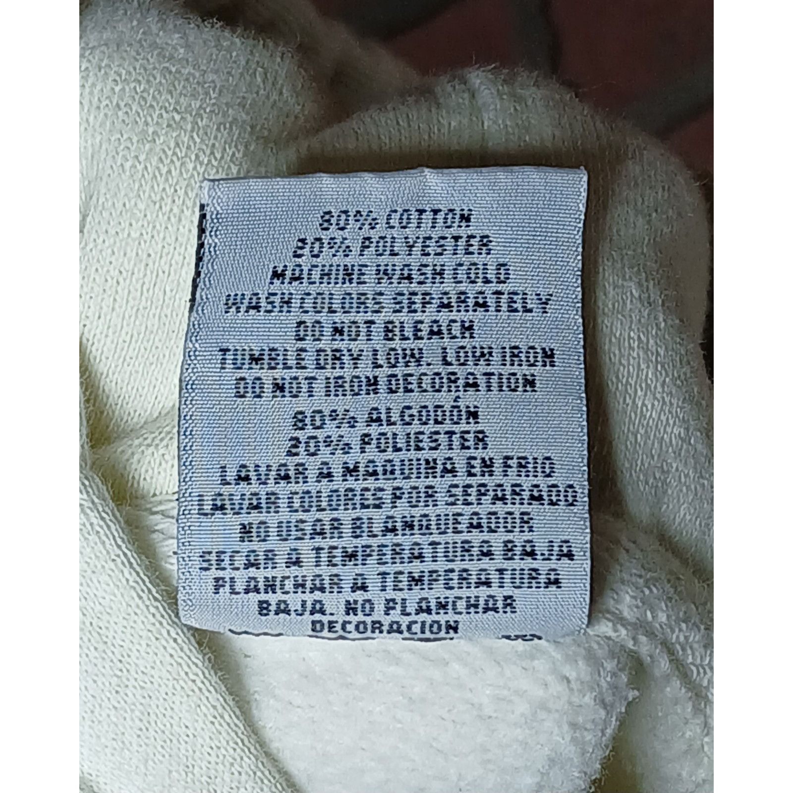 Cross Colours Cross Colours Public Enemy Hoodie Mens Medium Cream Fight th Size US M / EU 48-50 / 2 - 19 Thumbnail