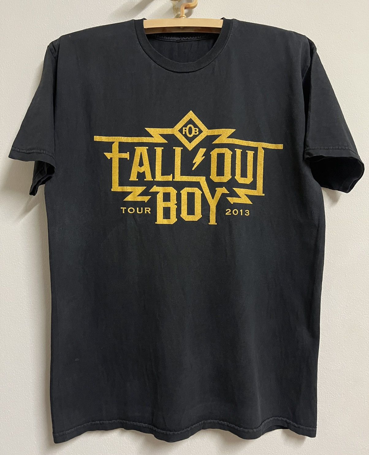 Band Tees Fall Out Boy 2013 Tour T-Shirt Band Tee Black Size US L / EU 52-54 / 3 - 2 Thumbnail