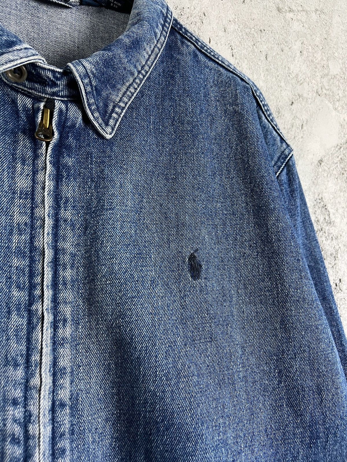 Polo Ralph Lauren Vintage 90s Polo by Ralph Lauren denim jacket XXL Size US XXL / EU 58 / 5 - 2 Thumbnail