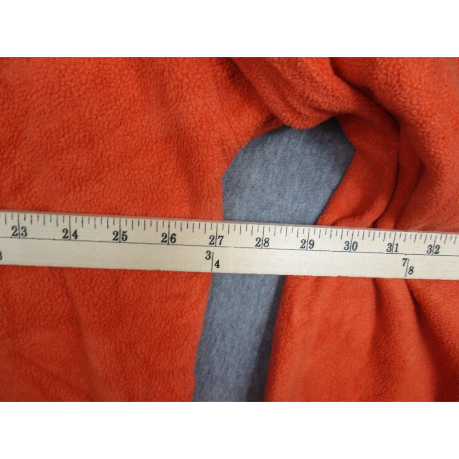 Nike VINTAGE Nike Pullover Mens Medium Orange Fleece Half Zip Embroidered Swoosh 90s USA Jacket Mens Size US M / EU 48-50 / 2 - 6 Thumbnail