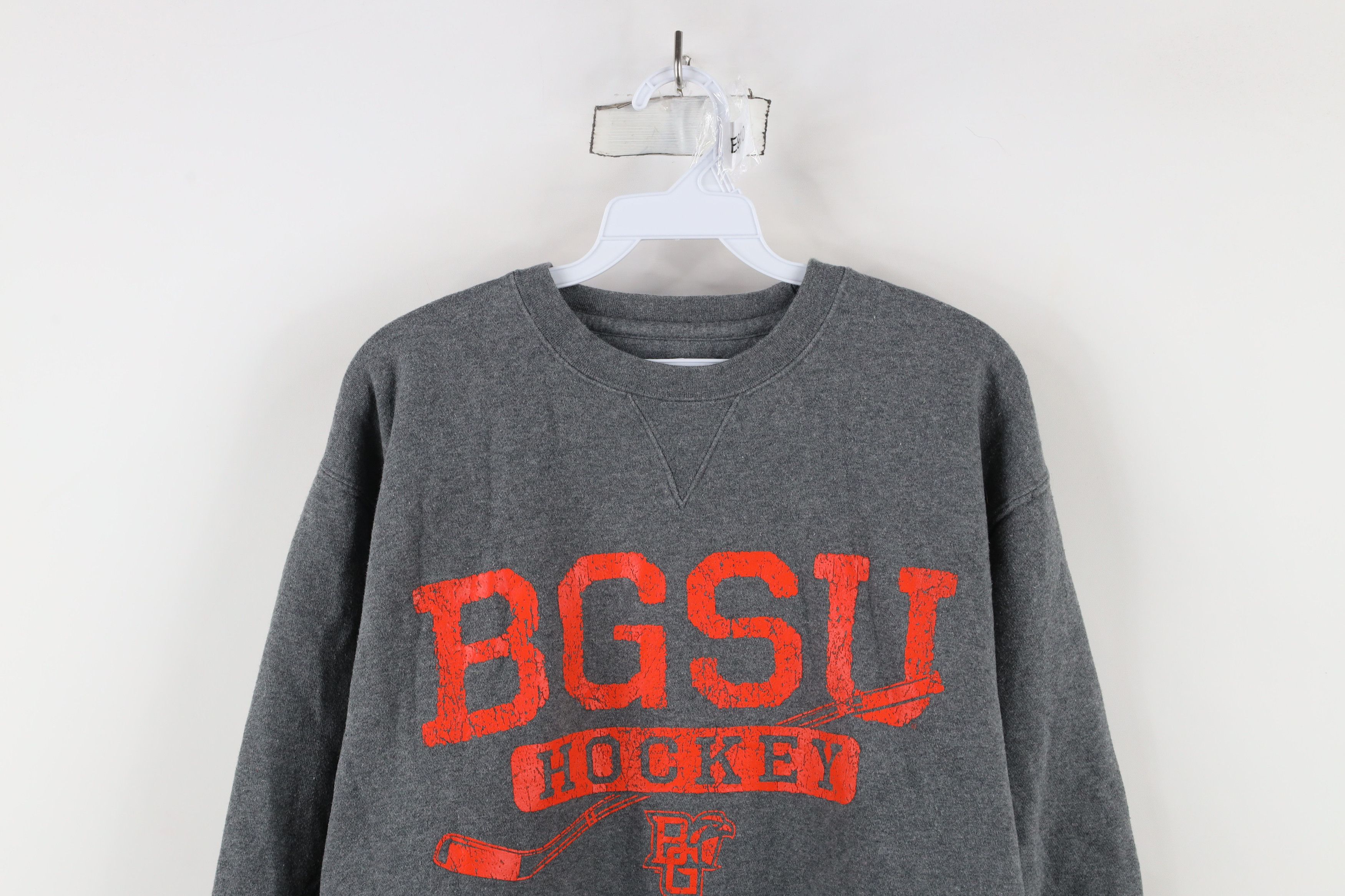 Vintage Vintage Bowling Green State University Hockey Sweatshirt Size US M / EU 48-50 / 2 - 2 Thumbnail