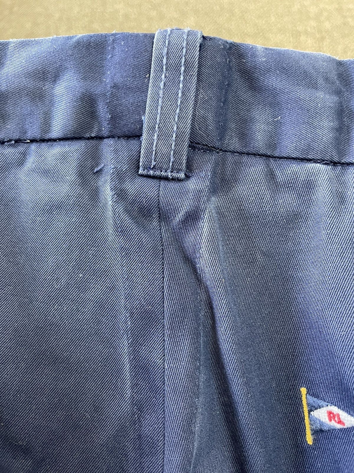 Polo Ralph Lauren × Vintage All Over Embroidered Nautical Flags Flat Front Chino Pant Size US 38 / EU 54 - 8 Thumbnail