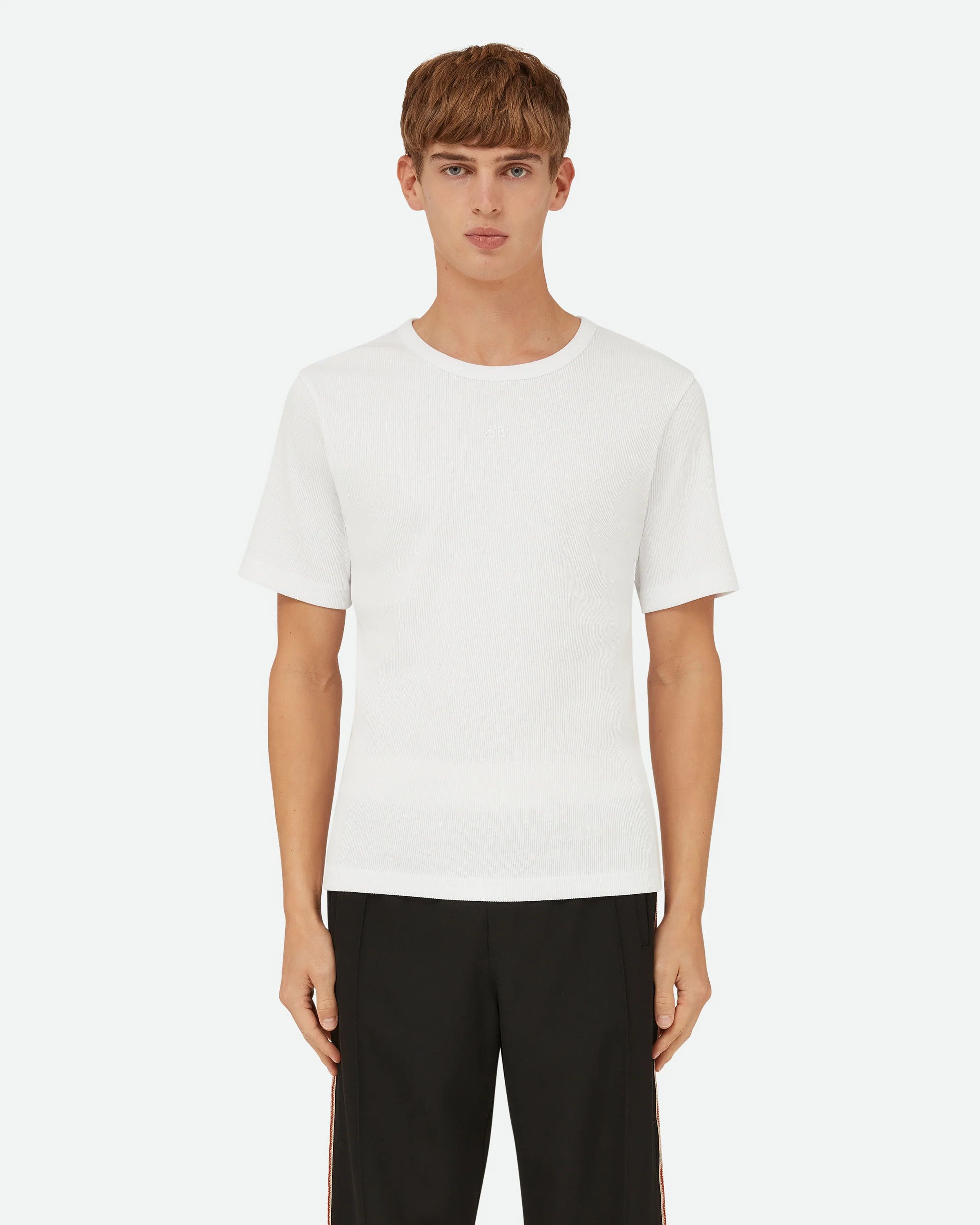 Wales Bonner o1mle0825 Movement T Shirt in White Size US XL / EU 56 / 4 - 2 Thumbnail