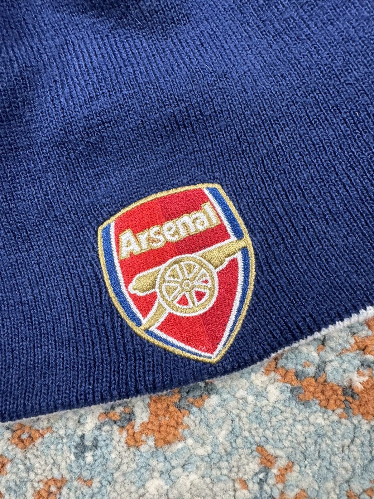 Vintage Vintage 90s Arsenal F.C. reversible beanie hat Blokecore Size ONE SIZE - 5 Thumbnail