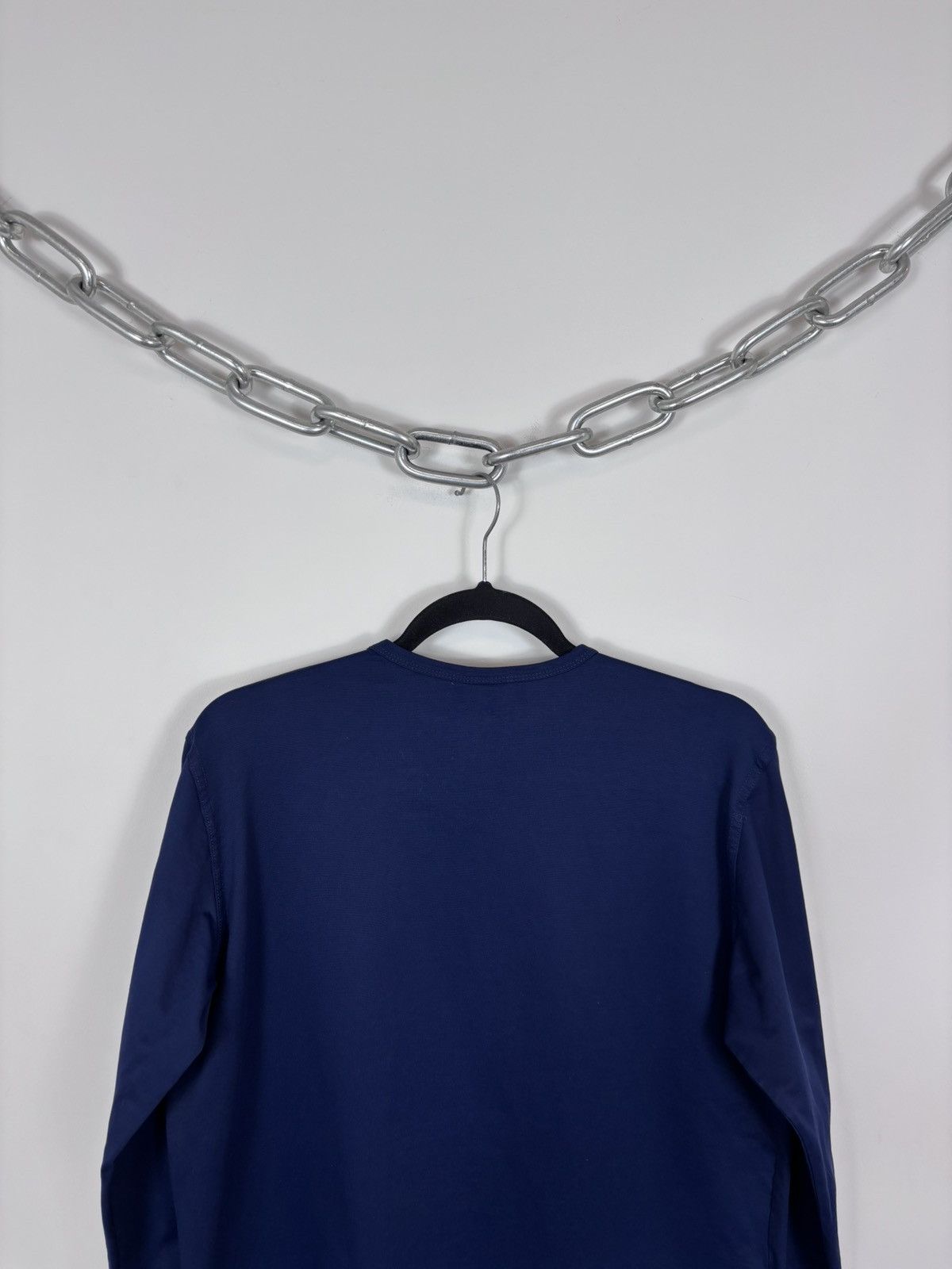 Belstaff Belstaff Vintage Women’s Navy Blue Long Sleeve T-Shirt Tee Size S / US 4 / IT 40 - 14 Thumbnail