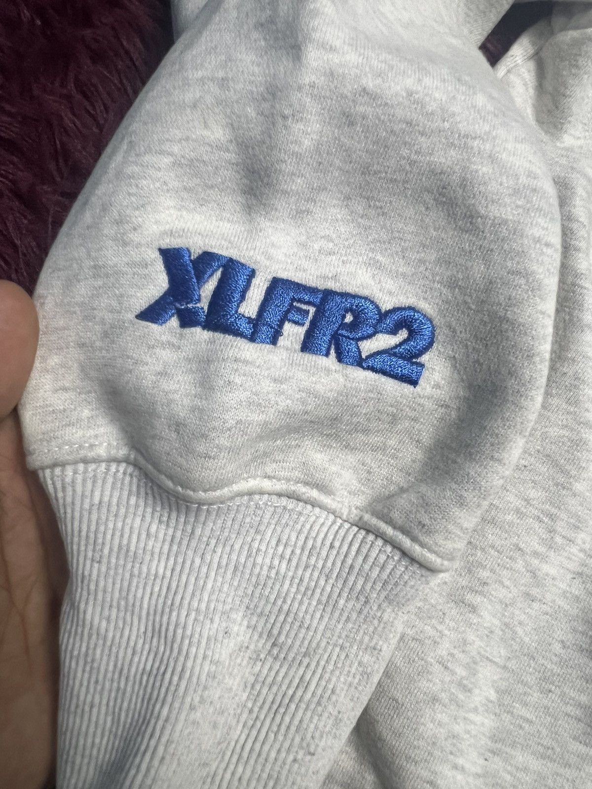 14th Addiction XLARGE x #FR2 Fxxking Rabbits Heather Grey Sweatshirt (46) Size US XL / EU 56 / 4 - 4 Thumbnail