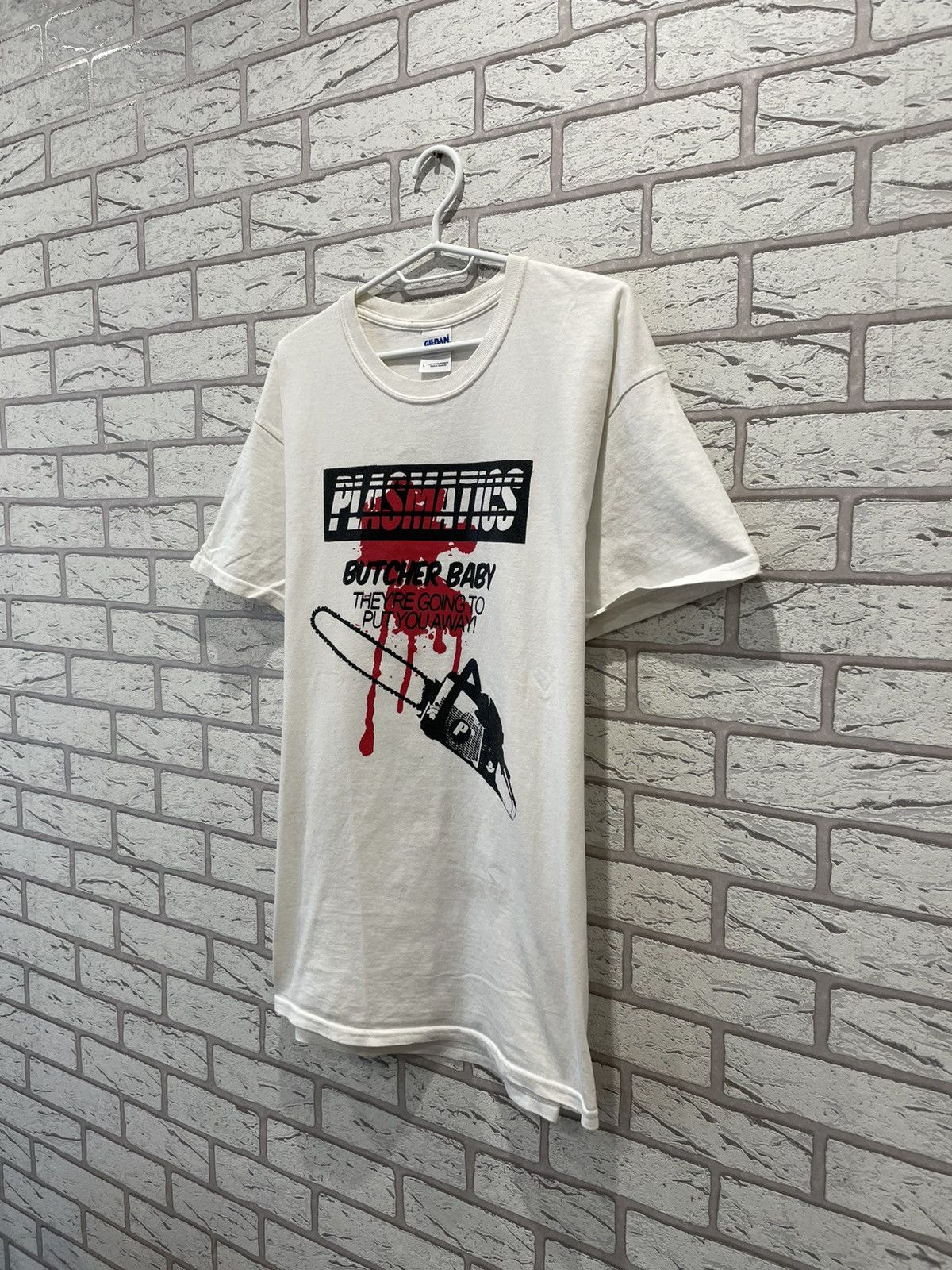 Band Tees × Vintage Plasmatics Gildan T-Shirt Tee Butcher Baby For Pank Size US L / EU 52-54 / 3 - 2 Thumbnail