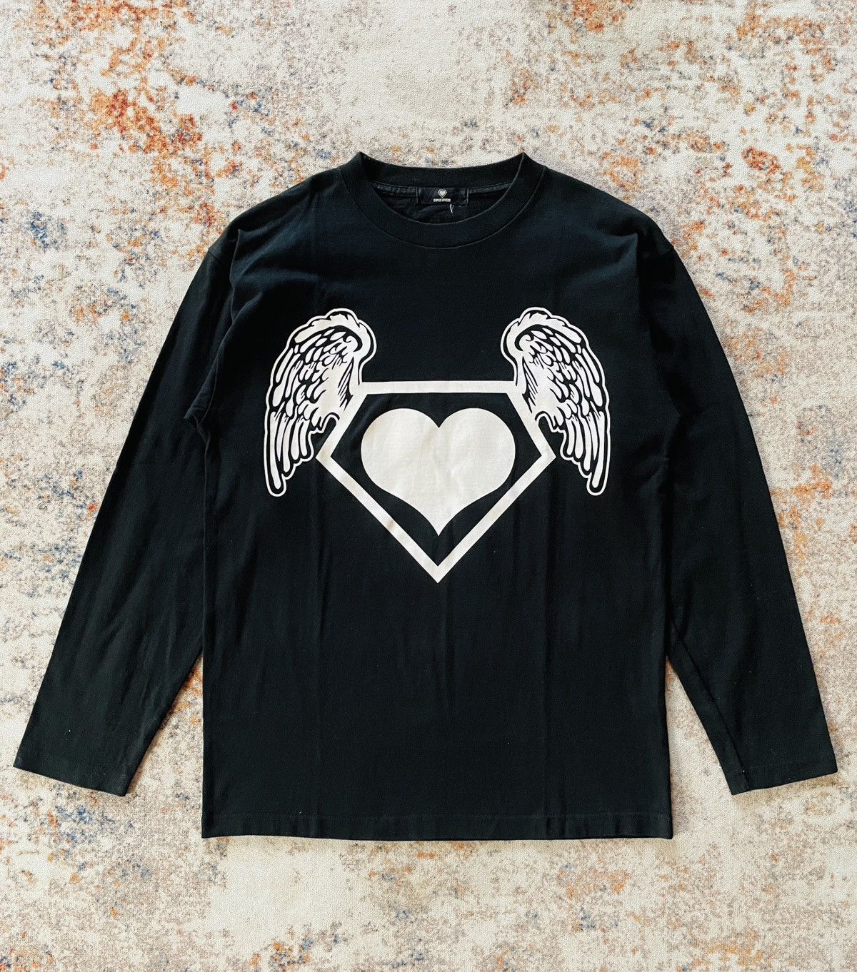 Japanese Brand SUPERLOVERS LOVER ROCKS ANGELS & DEMONS LONGSLEEVE Size US M / EU 48-50 / 2 - 1 Thumbnail