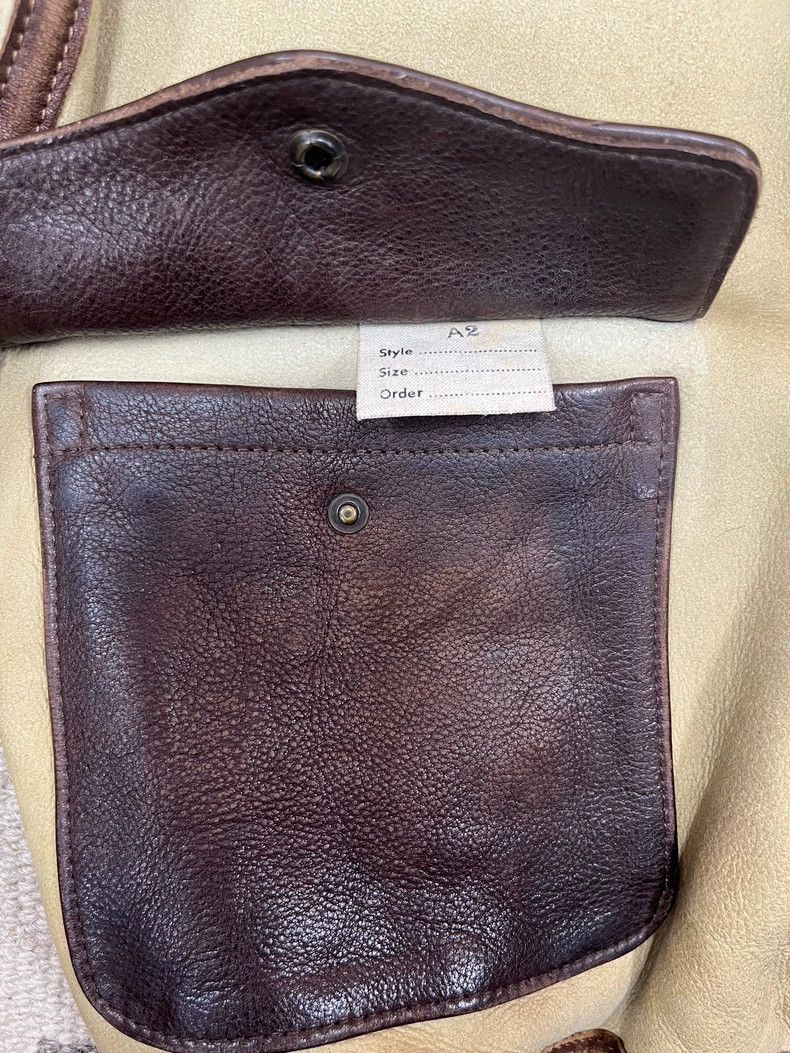 Other RRL Ralph Lauren Old A2 pilot fur integrated Size US XS / EU 42 / 0 - 8 Thumbnail