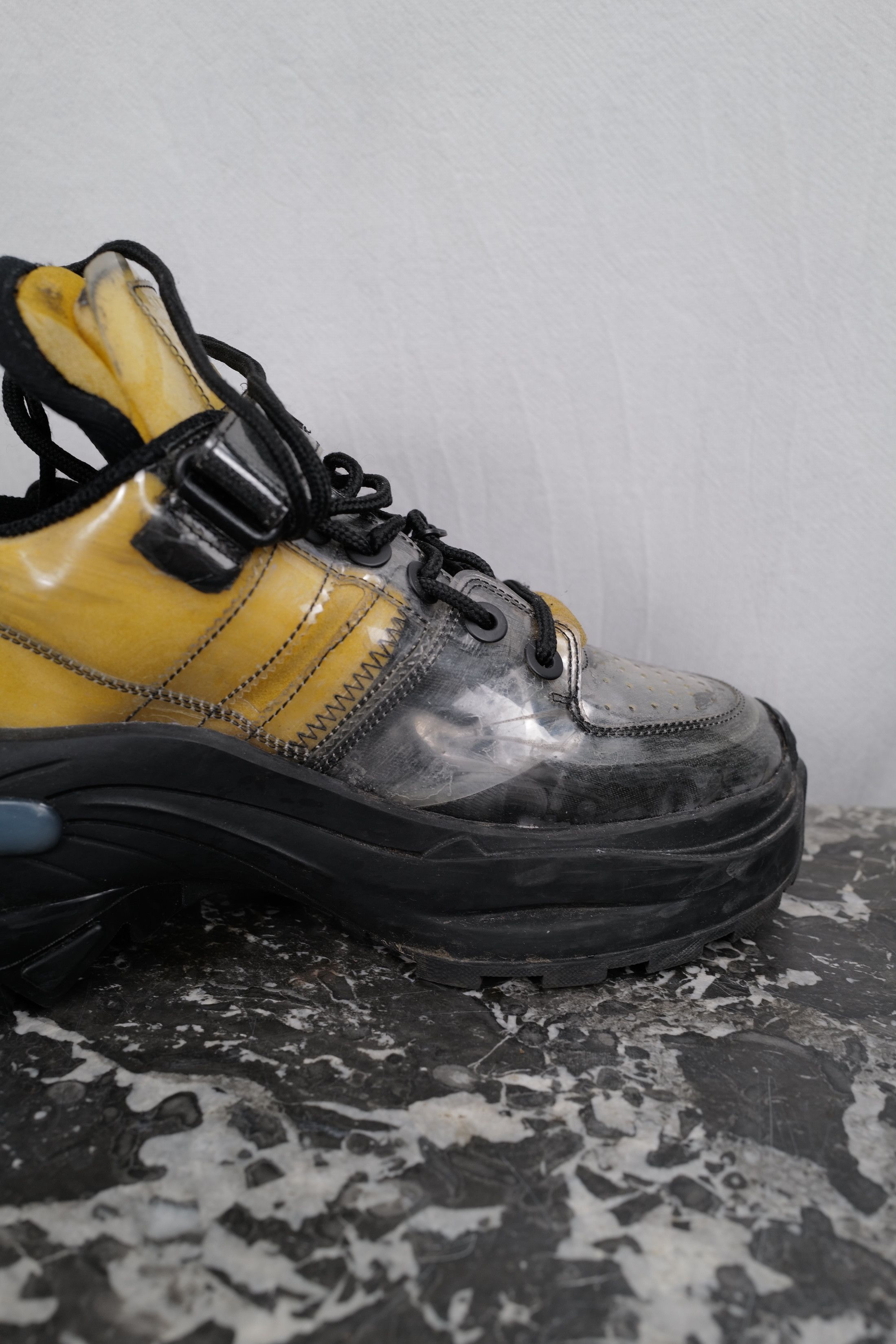 Maison Margiela Maison Margiela PVC Clear Retro Fit Chunky Sole Sneaker Size US 8 / EU 41 - 15 Thumbnail