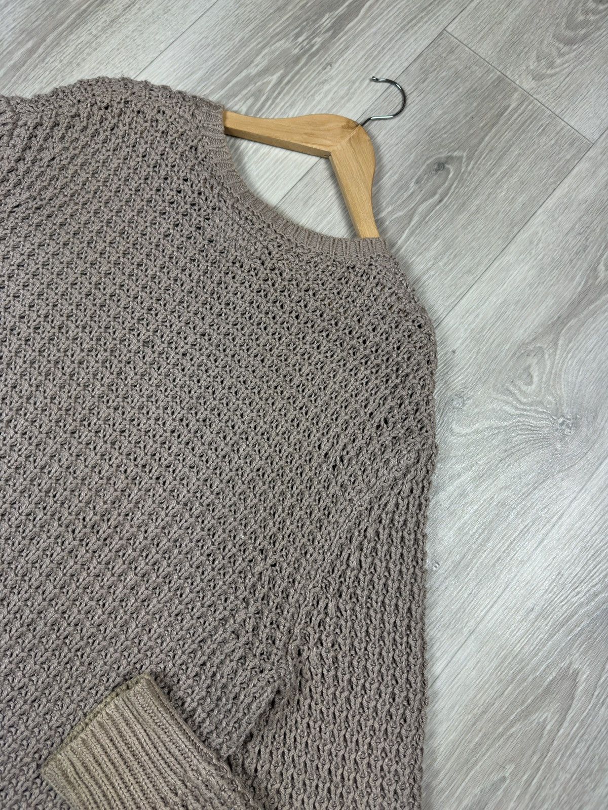 Allsaints Allsaints Chunky Open Knit Sweater Pullover Oversized L Size US XL / EU 56 / 4 - 5 Thumbnail