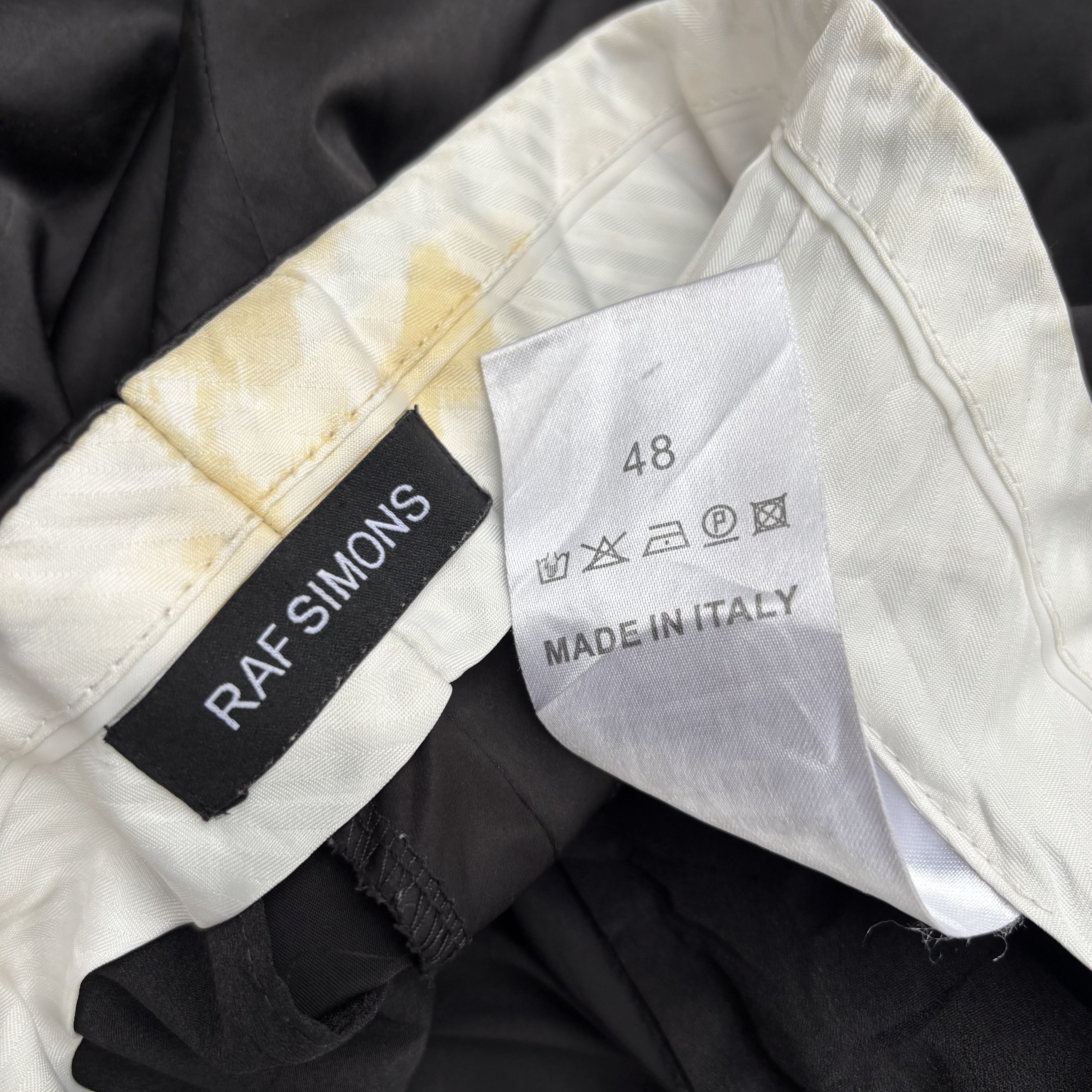 Raf Simons Raf Simons – Slim Space Pants with Pockets Size US 30 / EU 46 - 10 Thumbnail