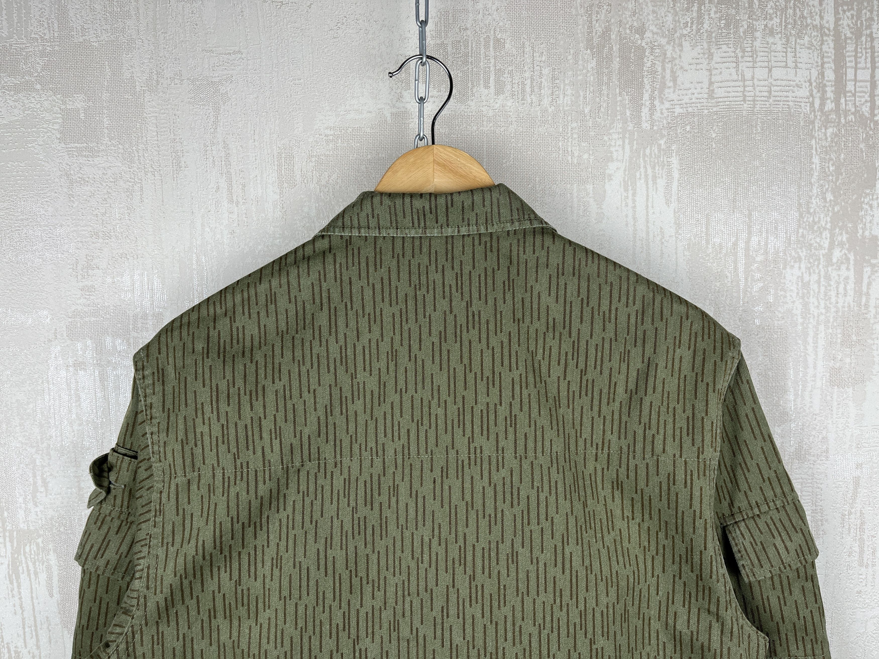 Vintage Vintage Military Army Field Jacket Dash Line Camouflage Size US S / EU 44-46 / 1 - 22 Thumbnail