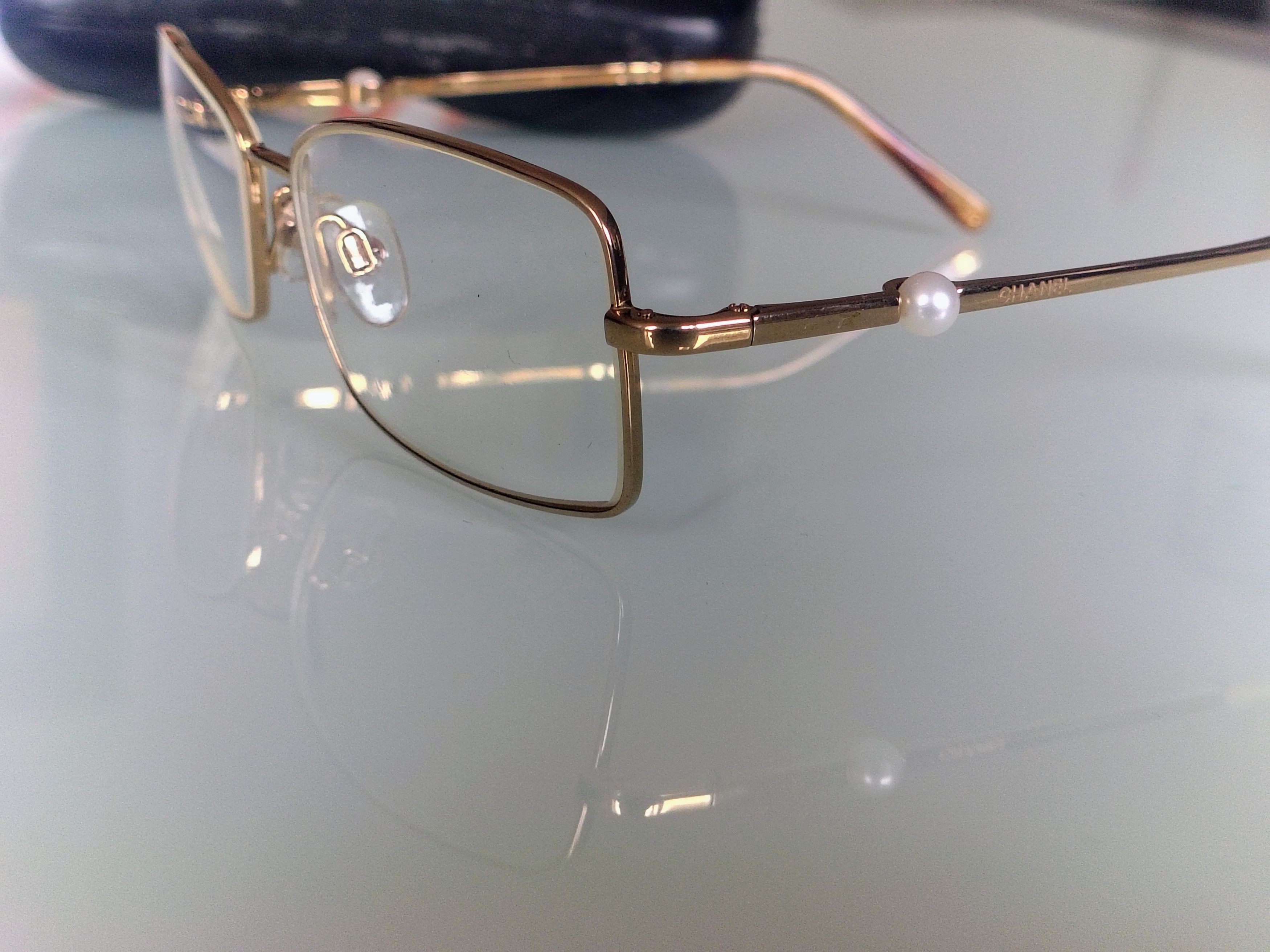 Chanel Chanel 2141 Titanium Pearl Collection Glasses Eyeglasses Size ONE SIZE - 7 Thumbnail