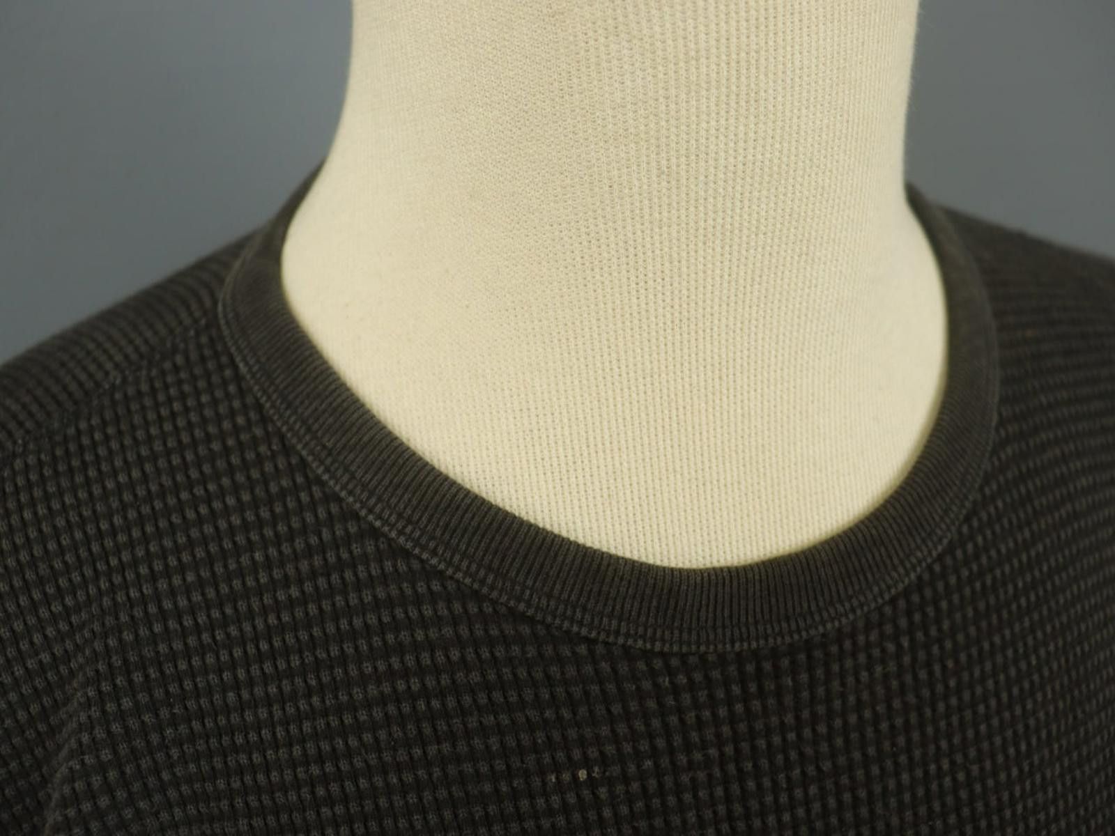 Stussy Stussy Green 100% Cotton Crew Neck Casual Waffle Top Size L Size L / US 10 / IT 46 - 5 Thumbnail