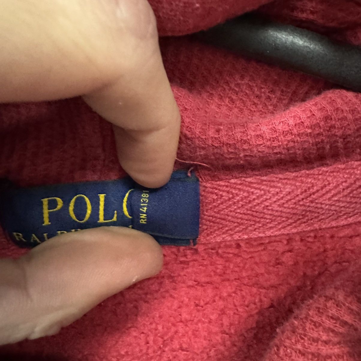 Polo Ralph Lauren Polo Ralph Lauren Zip Hoodie Red Size US L / EU 52-54 / 3 - 7 Thumbnail