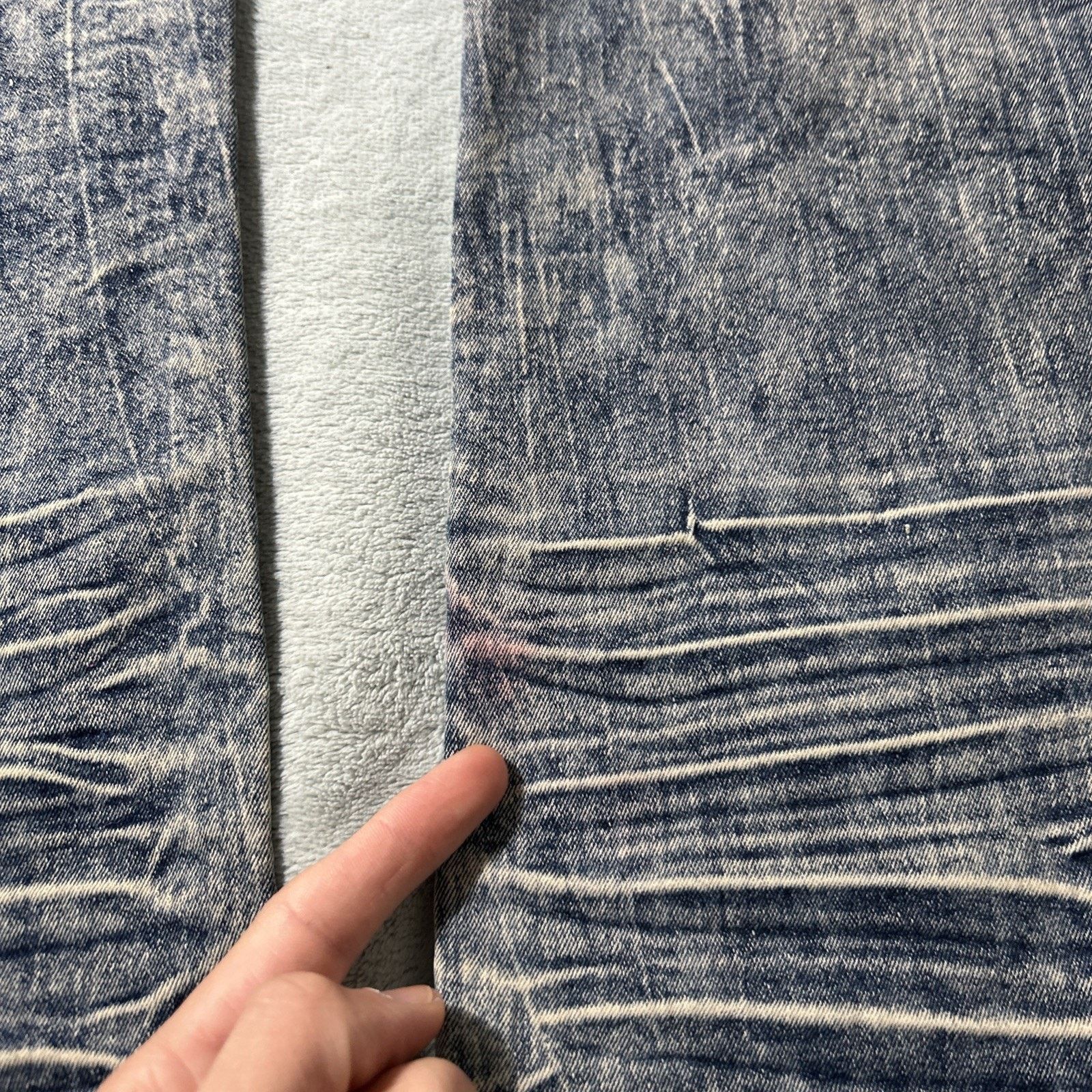 Xray Footwear Grunge Rips Acid Wash Straight Leg Jeans 34x30 Hamilton Size 34" / US 12 / IT 48 - 15 Thumbnail