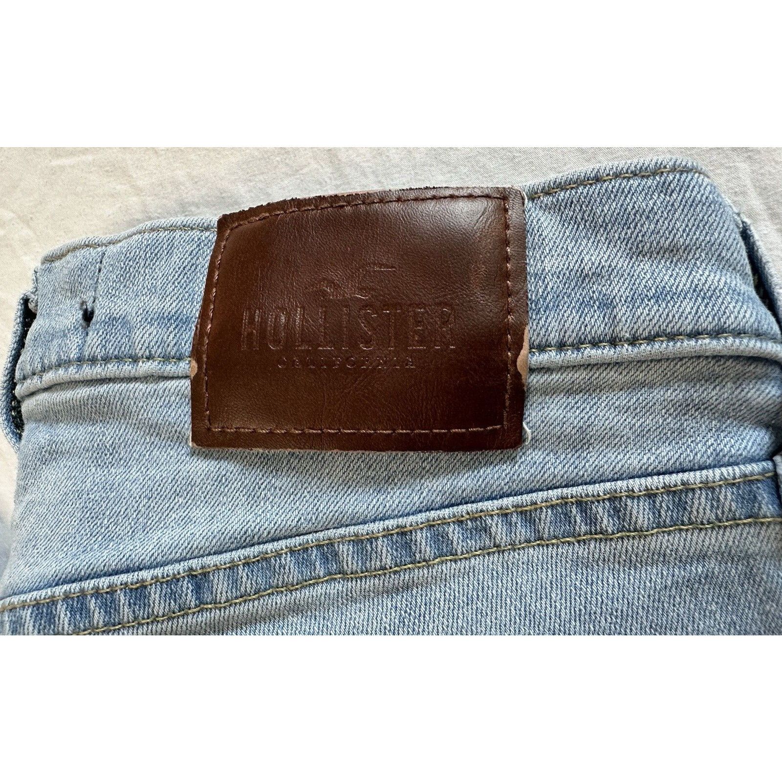 Hollister Hollister Calif 28x30 Epic Flex Skinny Light Blue Normcore Size US 28 / EU 44 - 2 Thumbnail