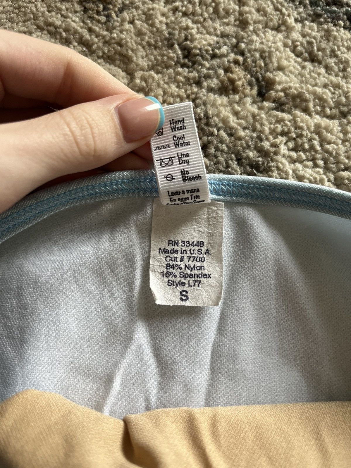 Vintage Vintage Blue Bikini Size M / US 6-8 / IT 42-44 - 6 Thumbnail