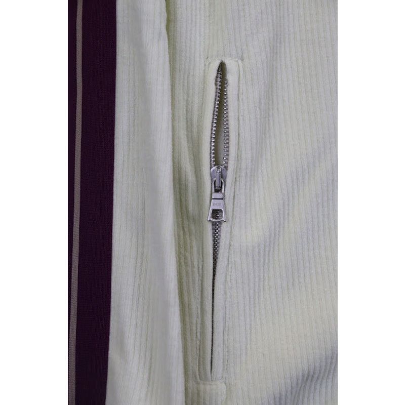 Palm Angels o1rshd1 Q:2 / Cord Fleece Track Jacket in Light Grey/Purple Size US M / EU 48-50 / 2 - 8 Thumbnail
