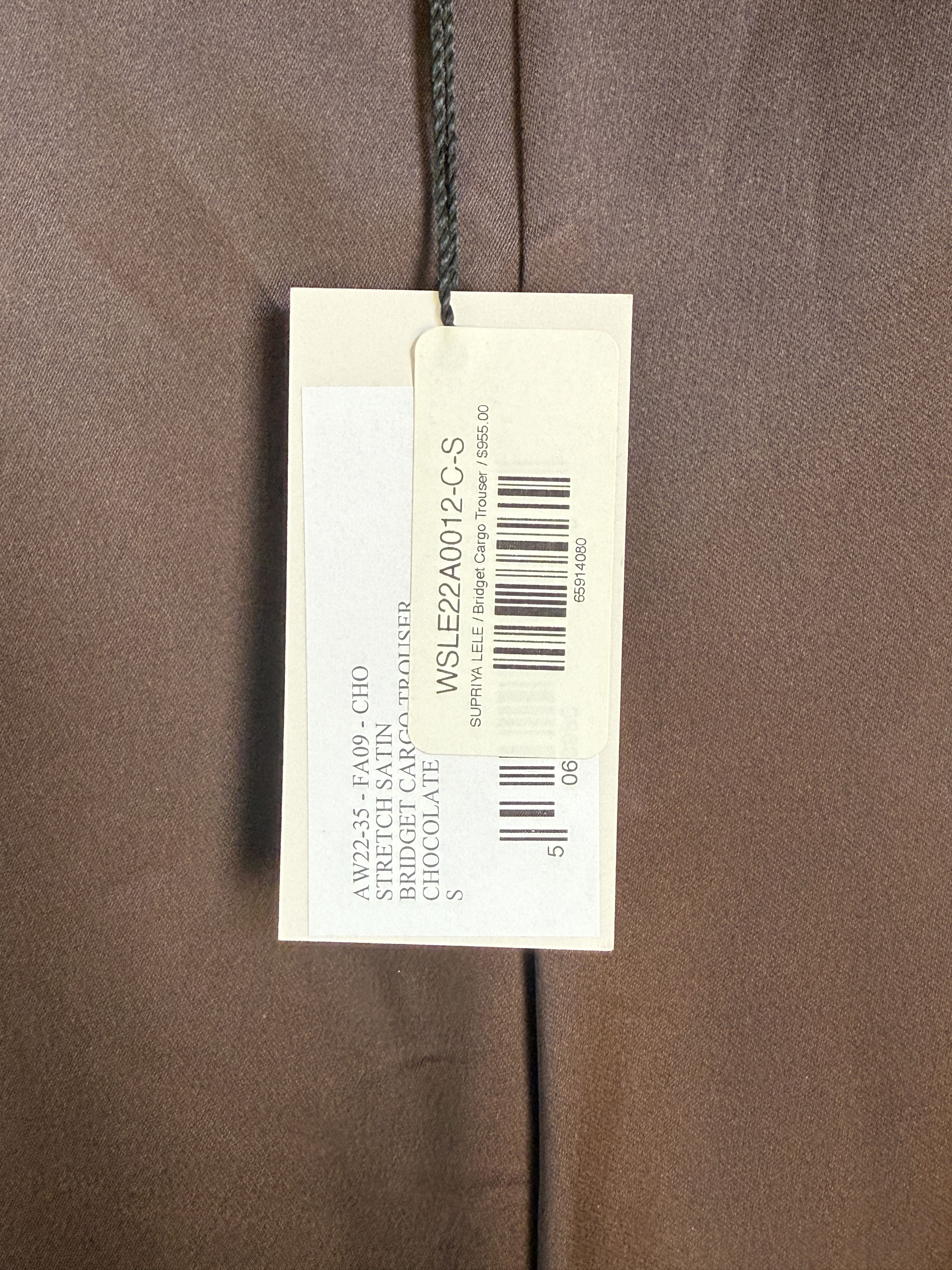 Other $955 NWT SUPRIYA LELE BRIDGET CARGO TROUSER Size 27" / US 4 / IT 40 - 10 Thumbnail