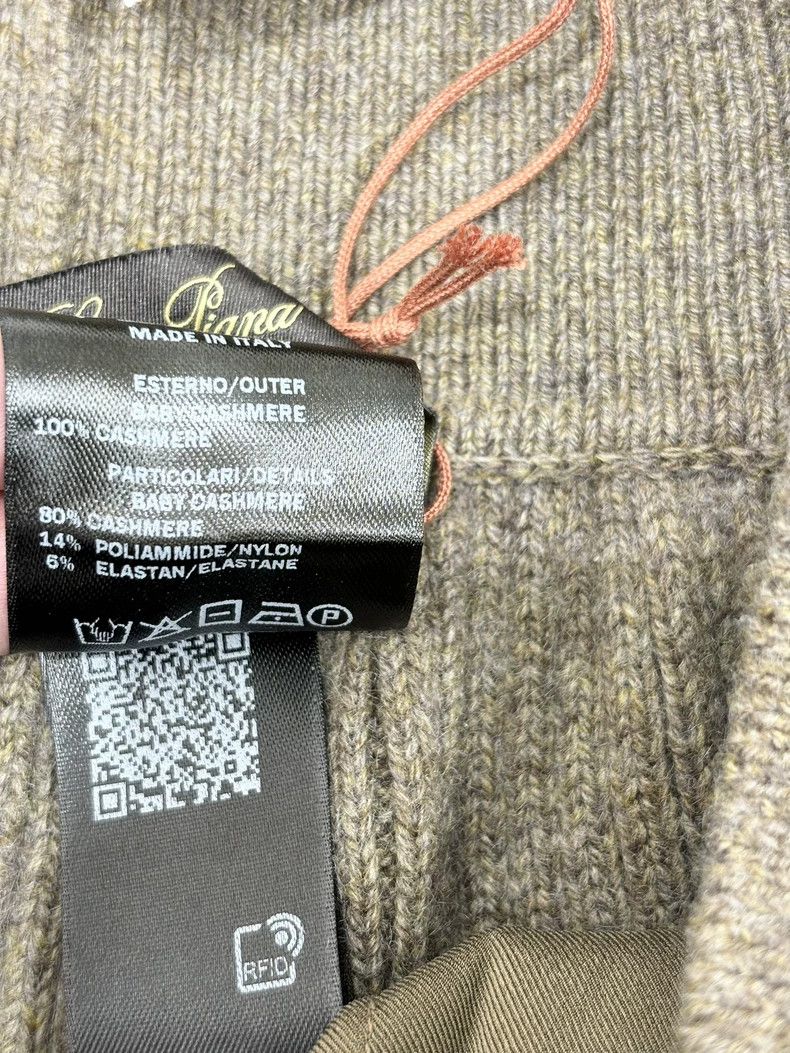 Loro Piana LORO PIANA Classic brown wide leg pants Size 28" / US 6 / IT 42 - 5 Thumbnail