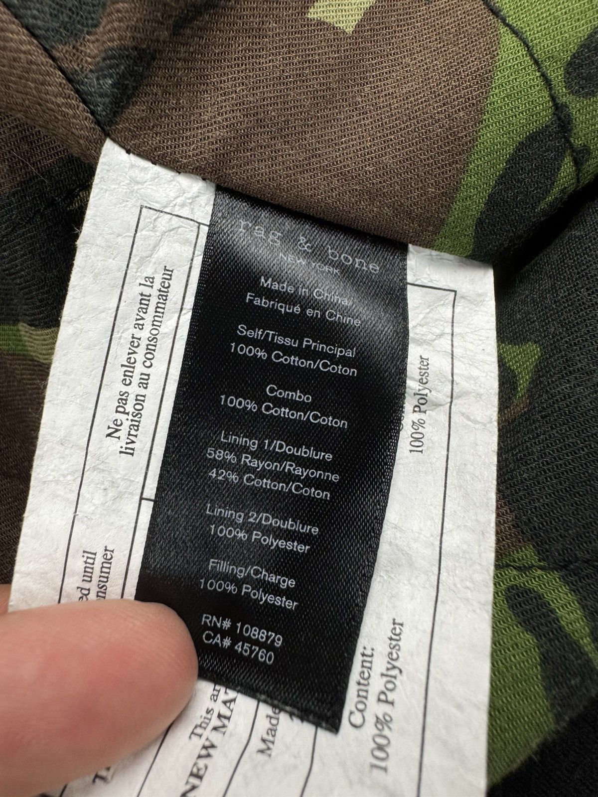 Rag & Bone Rag & Bone MA-1 flyers bomber jacket Size US L / EU 52-54 / 3 - 13 Thumbnail