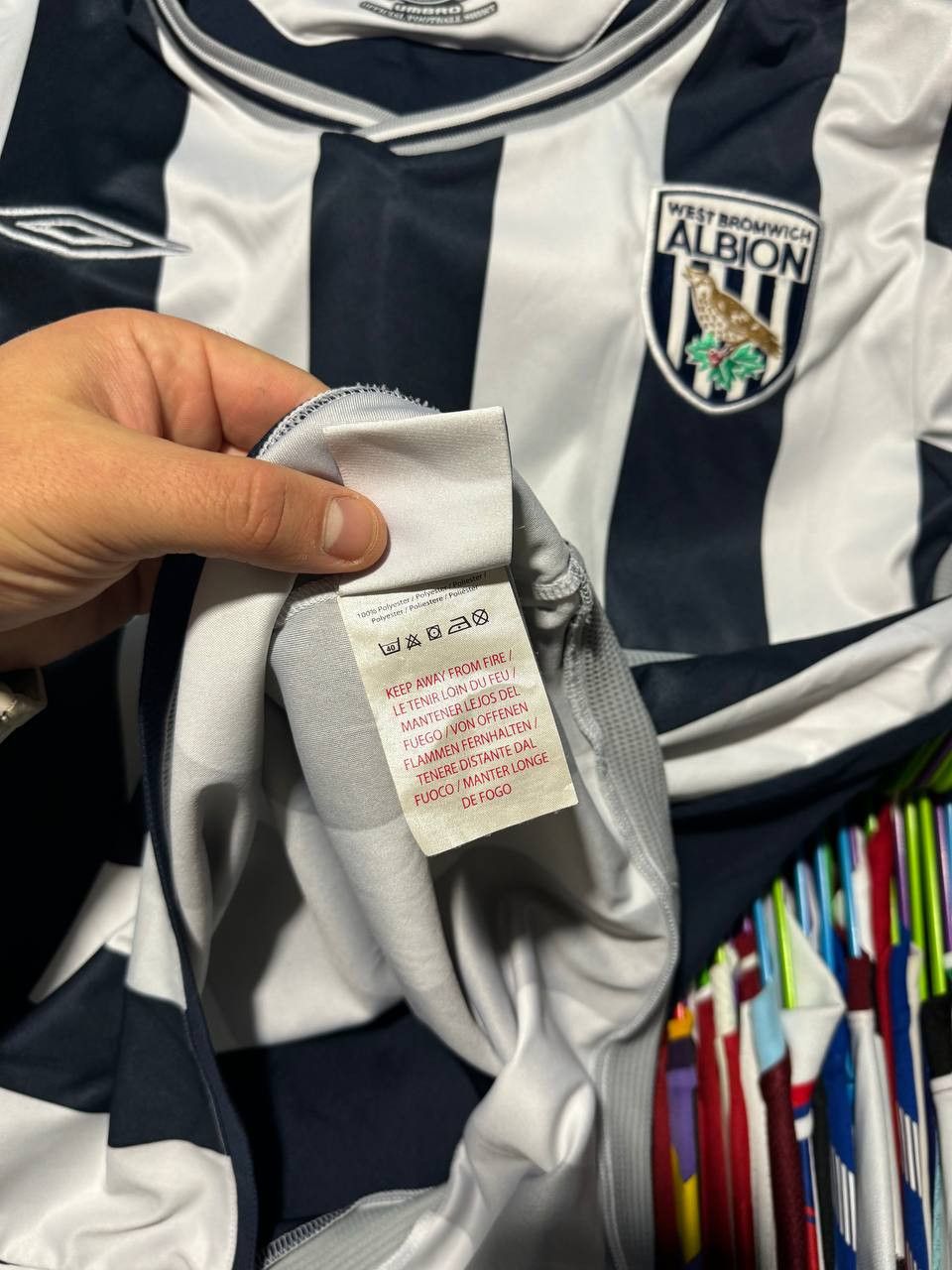 Umbro × Vintage West Bromwich Albion 2009/10 Umbro Vintage Soccer Jersey M Size US M / EU 48-50 / 2 - 15 Thumbnail
