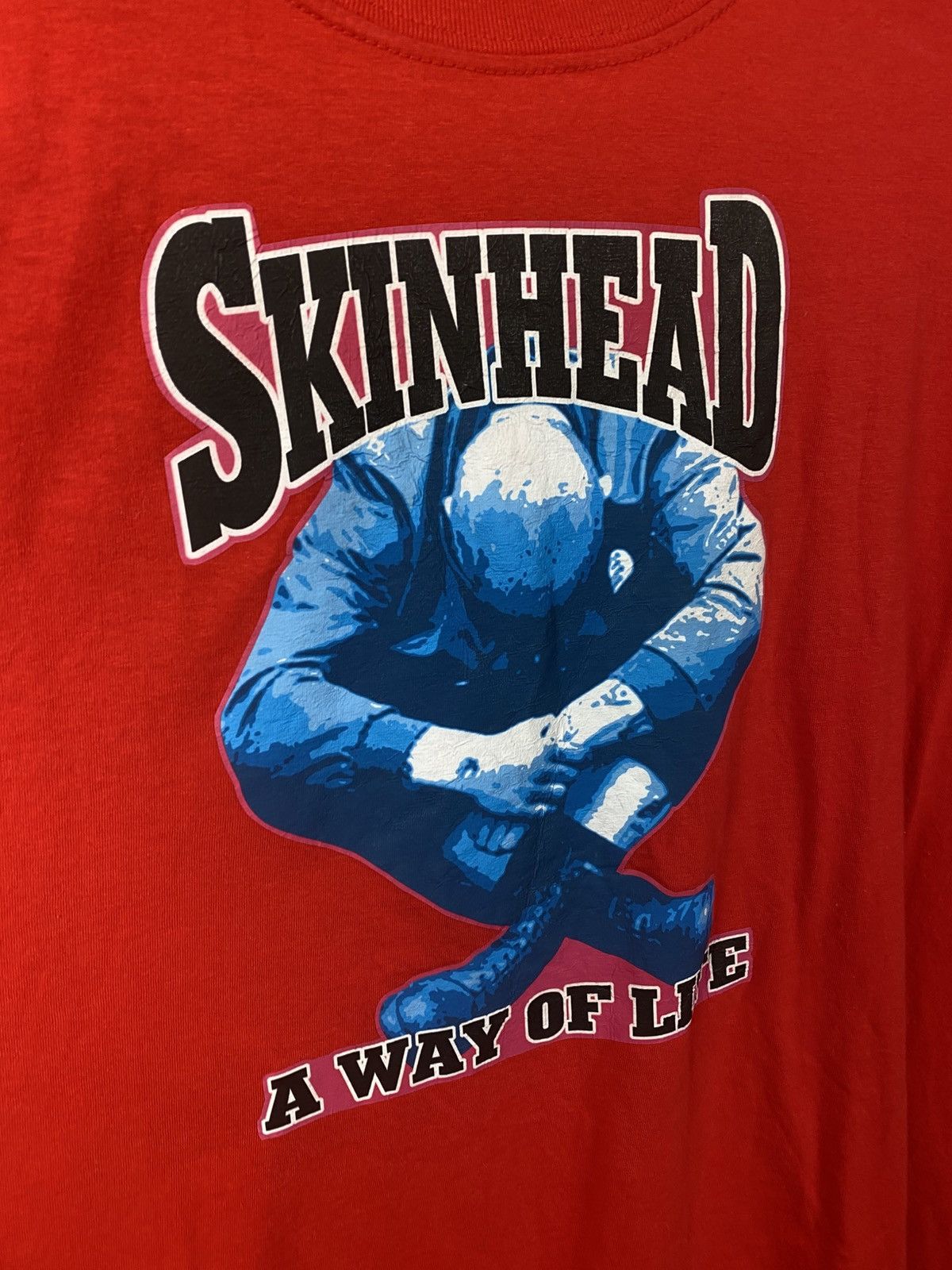 Vintage 🧨T-Shirt Skinhead A Way Of Live Tee🧨 Size US L / EU 52-54 / 3 - 6 Thumbnail