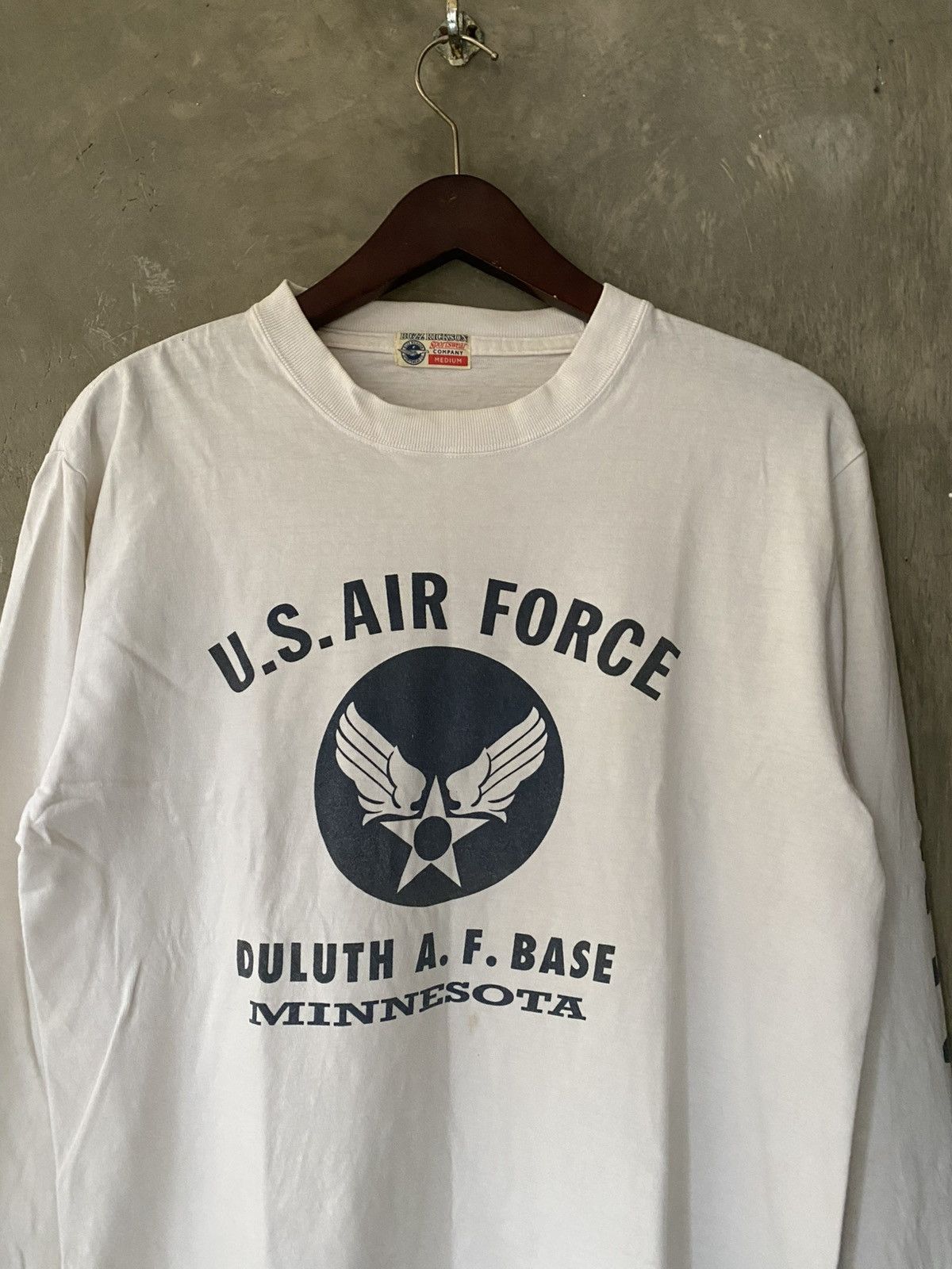 Buzz Rickson's × Japanese Brand × Toyo Enterprises Buzz Rickson’s Us Air Force Long Sleeve T-Shirt Size US M / EU 48-50 / 2 - 2 Thumbnail