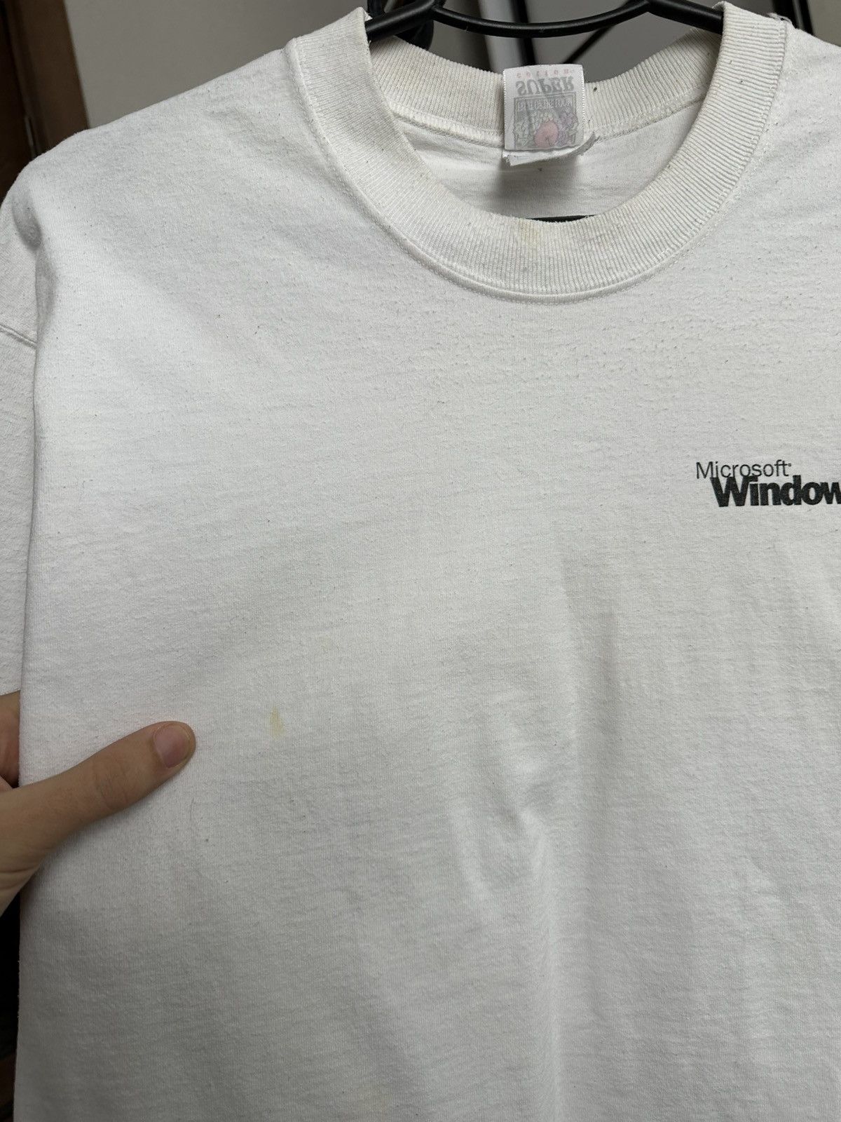 Microsoft 1998 Windows Microsoft Vintage T-Shirt Tee USA Size US L / EU 52-54 / 3 - 12 Thumbnail