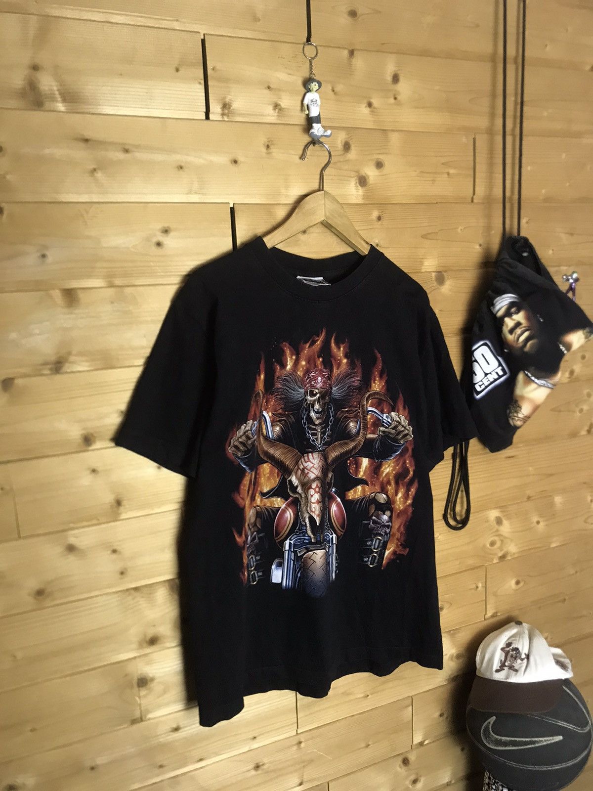 Band Tees Vintage Rock Eagle bike week single stitch t-shirt Size US XL / EU 56 / 4 - 1 Thumbnail