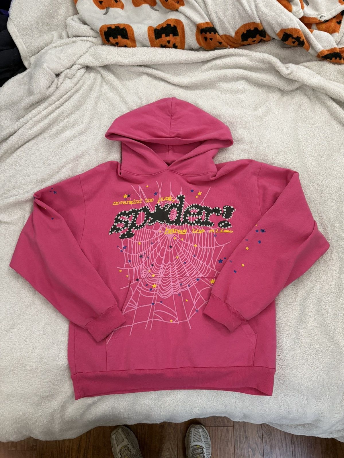 Sp5der Sp5der P*nk V2 hoodie Size US L / EU 52-54 / 3 - 2 Thumbnail