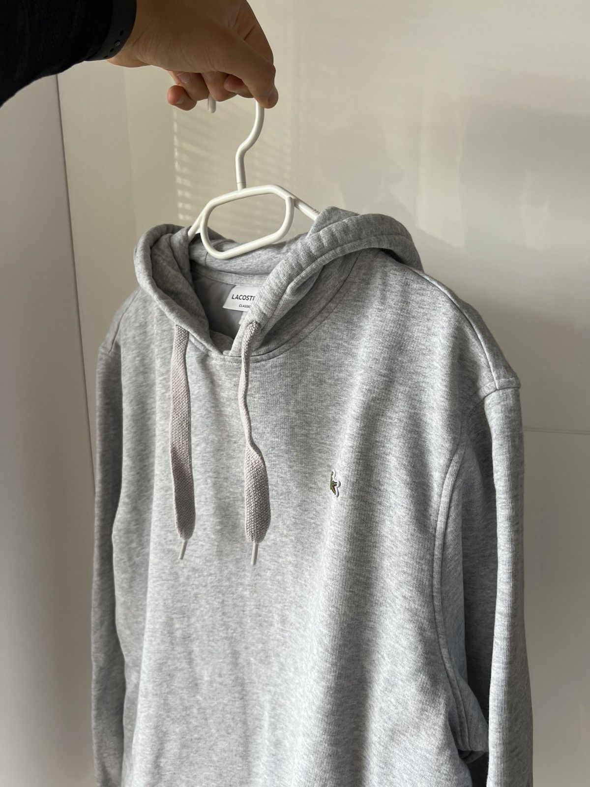 Lacoste Lacoste Casual Streetwear Sport Y2k Drip Gray Hoodie Size US L / EU 52-54 / 3 - 5 Thumbnail