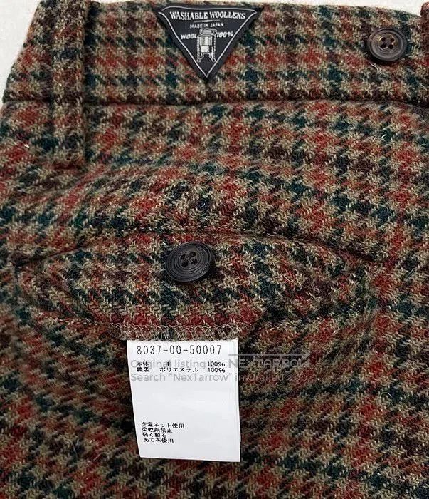 Nigel Cabourn Nigel Cabourn Vintage check wool machine wash pants Size US 32 / EU 48 - 6 Thumbnail