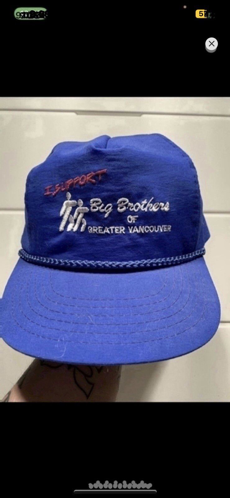 Vintage ***FINAL DROP***RARE 80s “BIG BROTHERS OF VANCOUVER” SNAPBCK Size ONE SIZE - 1 Thumbnail