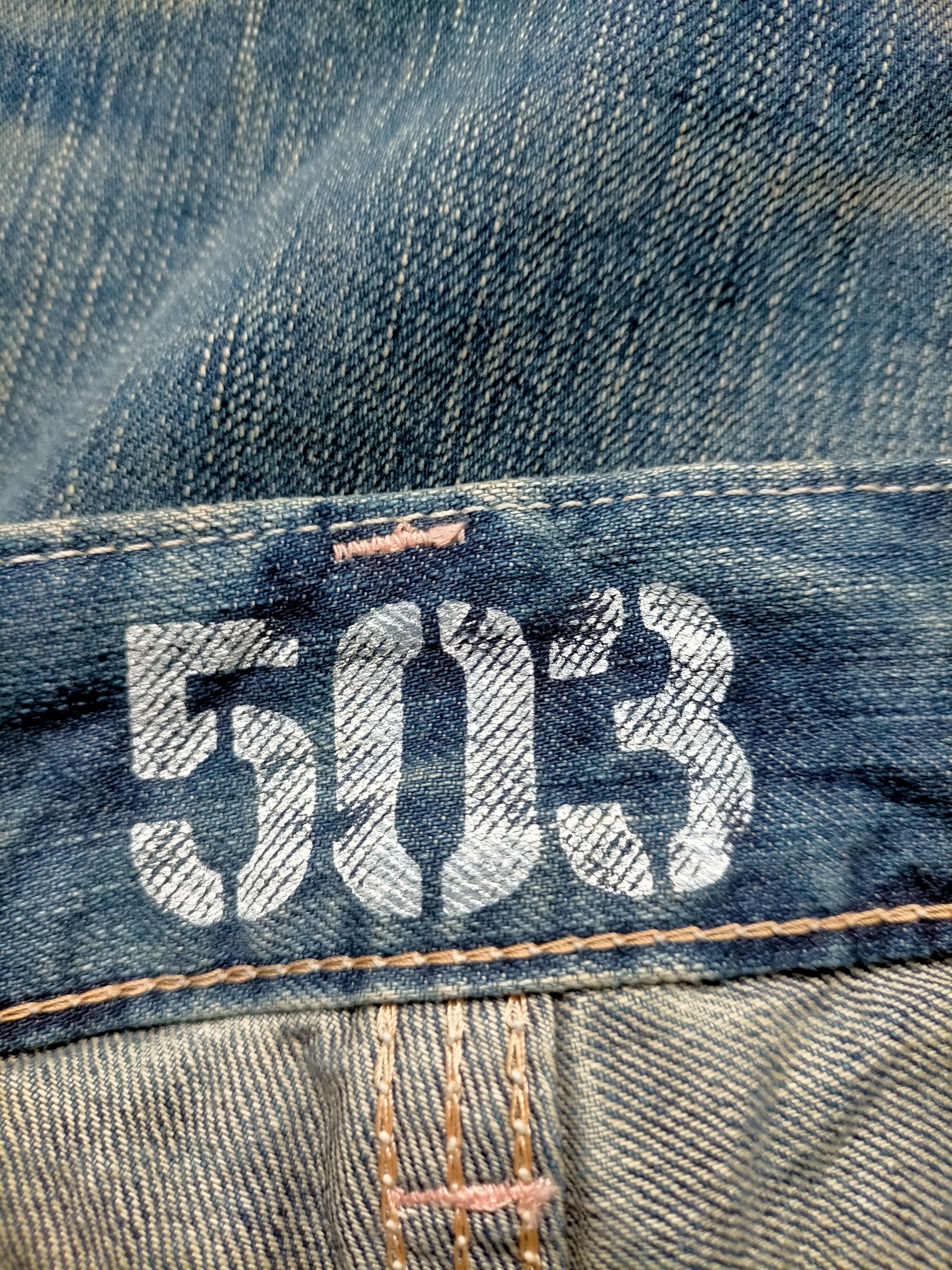 Edwin Flare Jeans Edwin 503 Blue Trip Low rise Denim Size US 30 / EU 46 - 16 Thumbnail