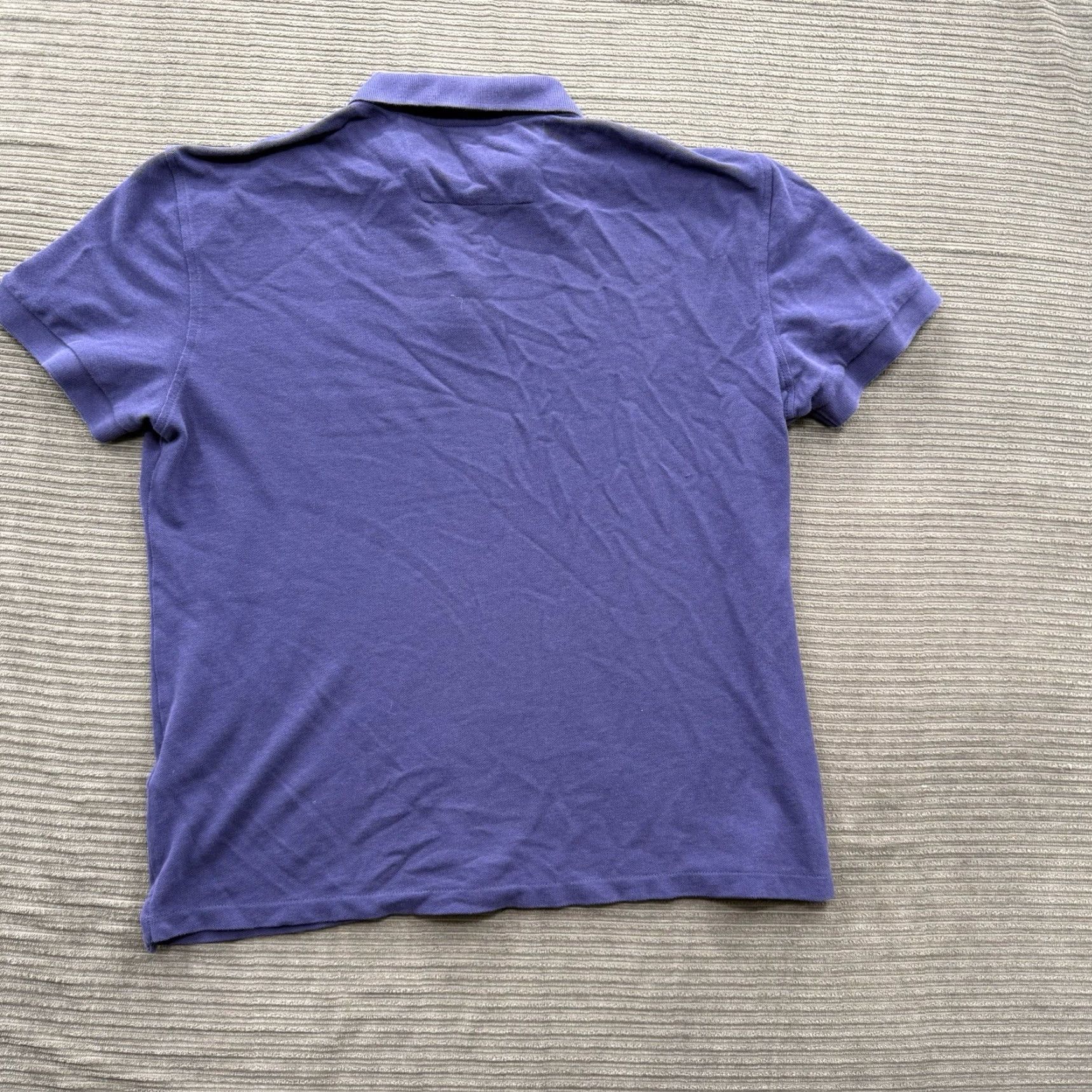 John Varvatos John Varvatos Polo Shirt Men Large Purple Cotton Golf Outdoors Preppy Size US L / EU 52-54 / 3 - 2 Thumbnail