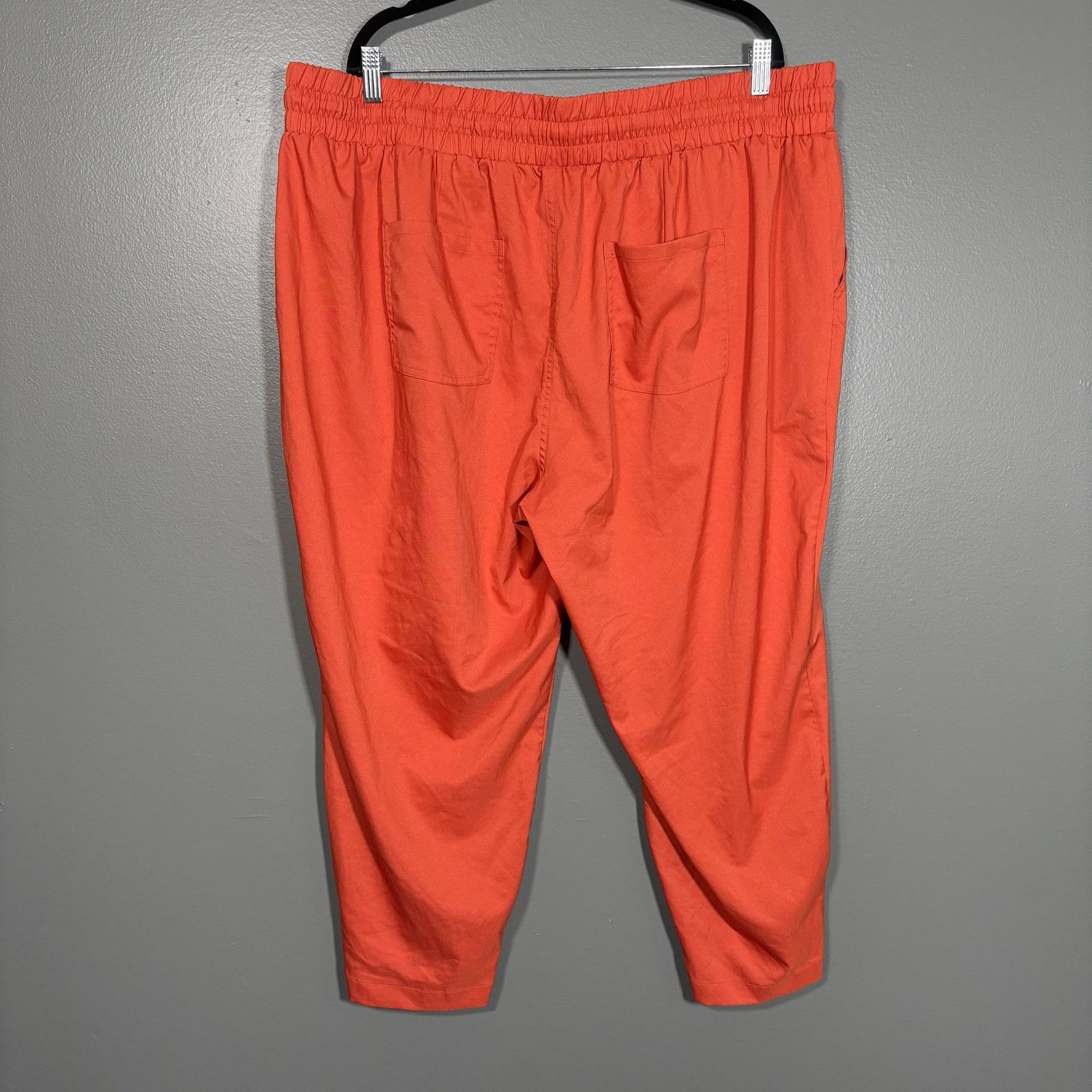 Other Zuda Z-Move Orange Casual Tapered Leg Capri Pants - 2XP Size 42" / US 20 - 7 Thumbnail