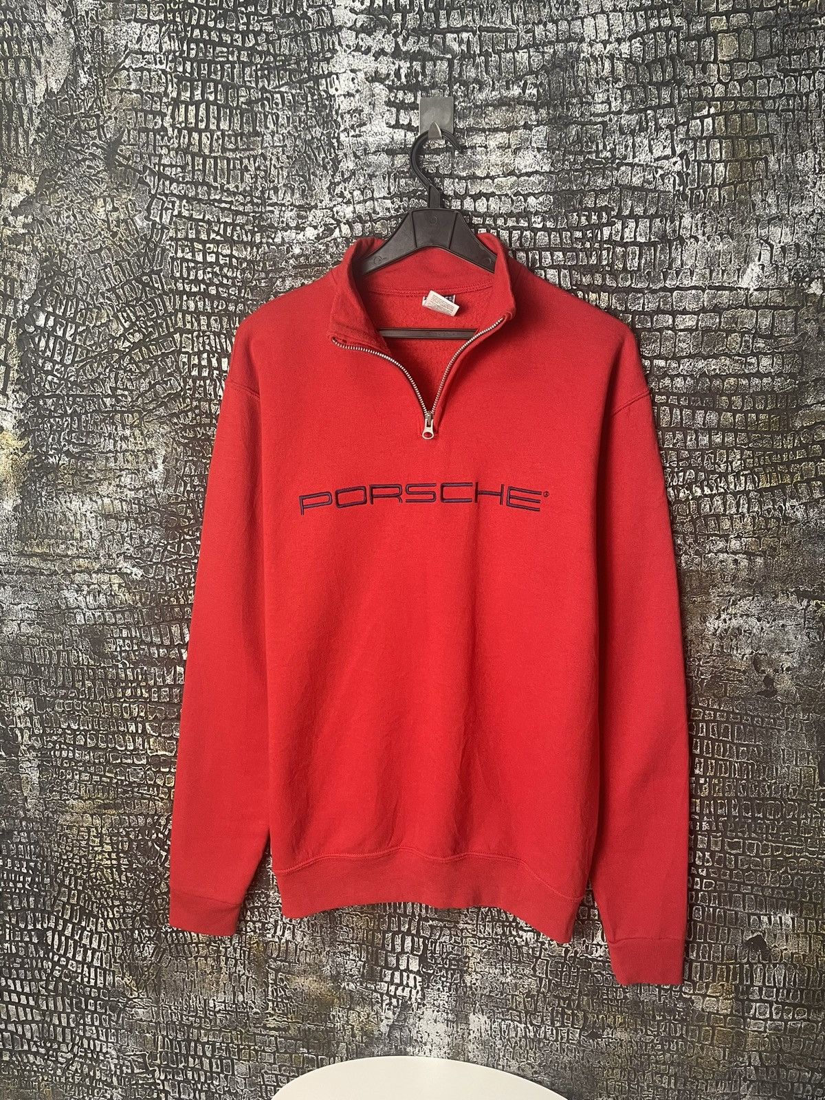 Porsche Design Porsche 90s Vintage Logo Zip Sweatshirt Crewneck Size US M / EU 48-50 / 2 - 8 Thumbnail
