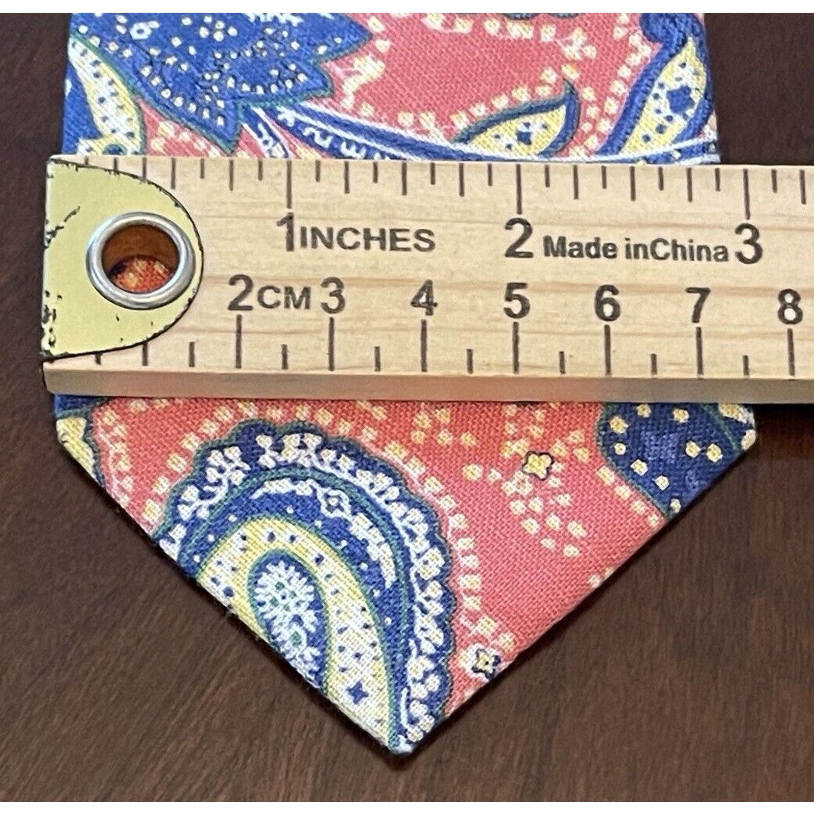 Chaps Chaps Pink Blue 100% Linen Men’s Neck Tie Made In China Size ONE SIZE - 4 Thumbnail