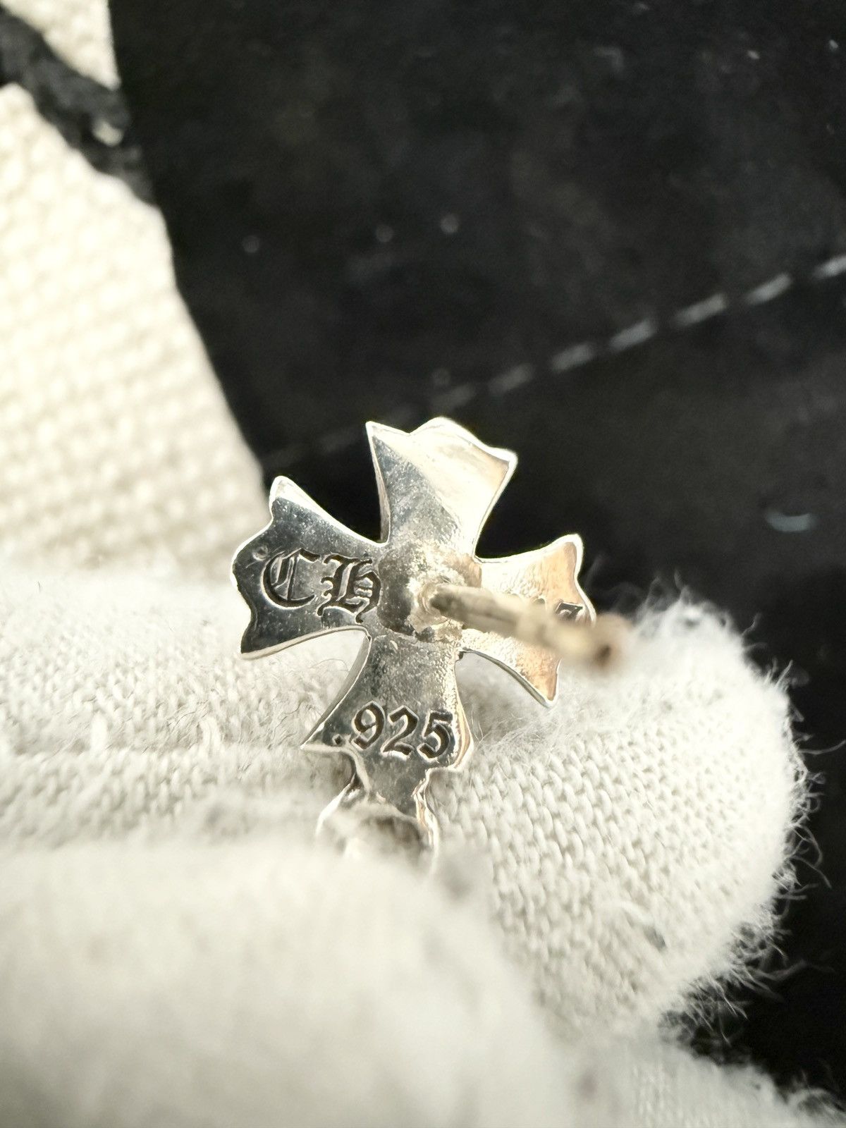 Chrome Hearts RARE! Chrome Hearts .925 Sliver Dices Earring Size ONE SIZE - 6 Thumbnail